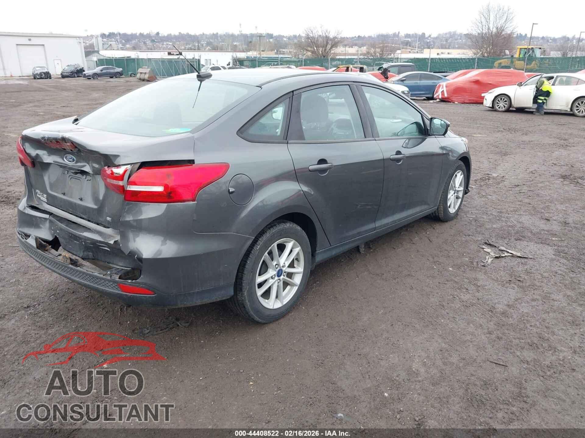 FORD FOCUS 2017 - 1FADP3F25HL316811