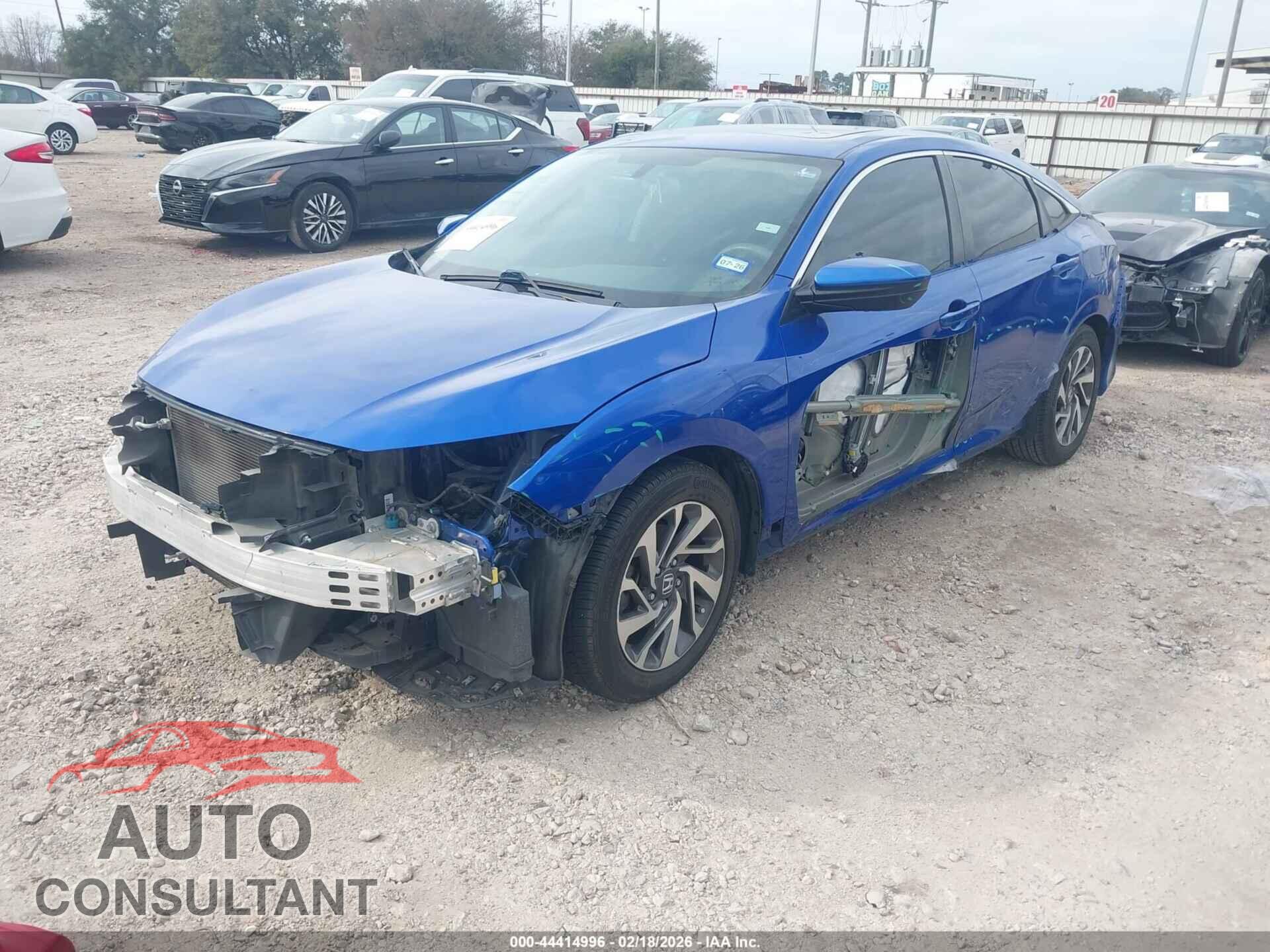 HONDA CIVIC 2017 - 19XFC2F78HE028729