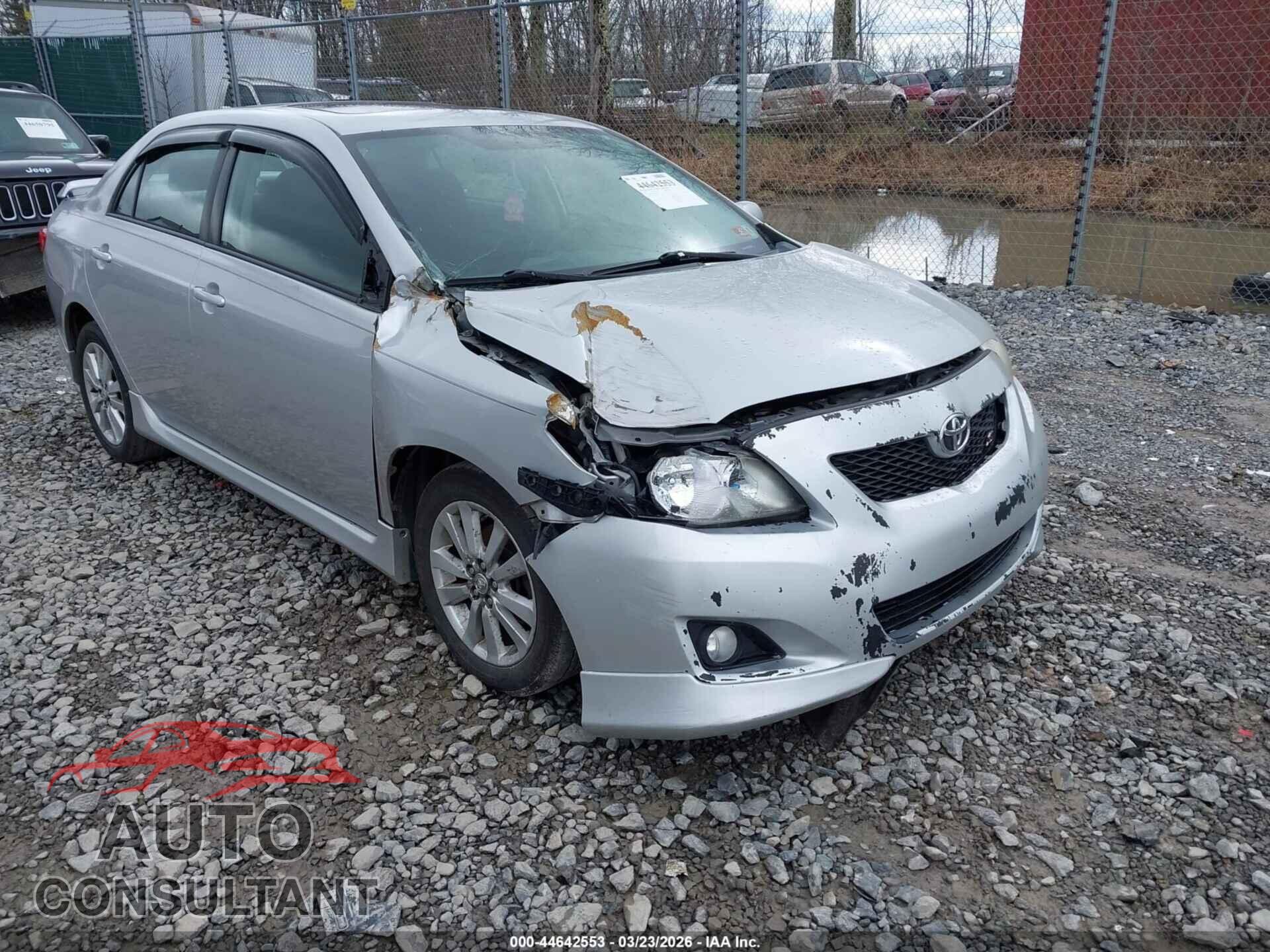TOYOTA COROLLA 2009 - 2T1BU40E09C096523
