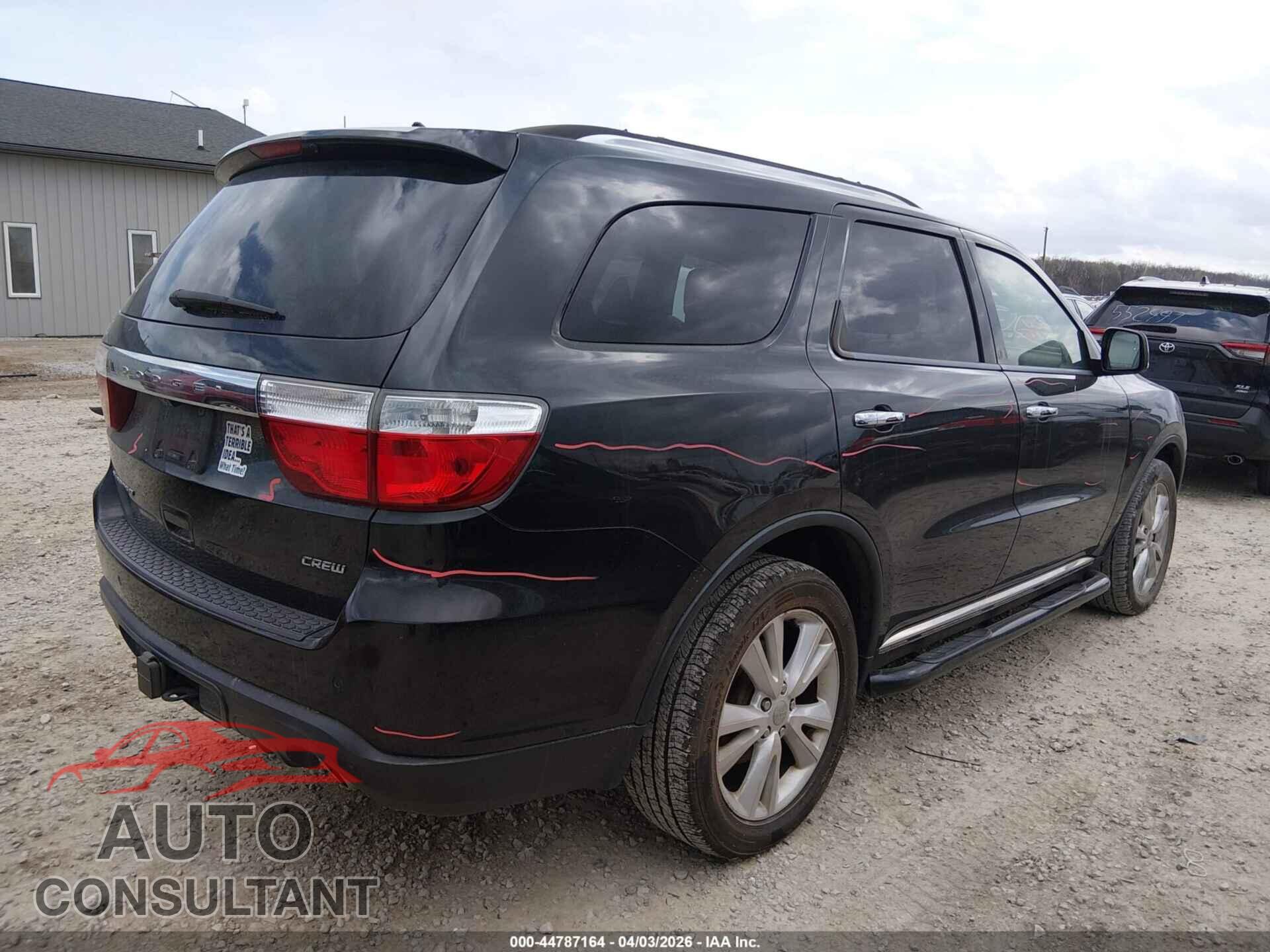 DODGE DURANGO 2013 - 1C4RDHDG0DC691391
