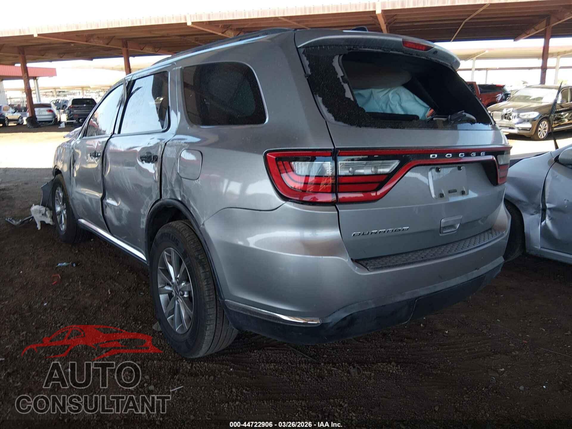 DODGE DURANGO 2016 - 1C4RDHAG8GC345419