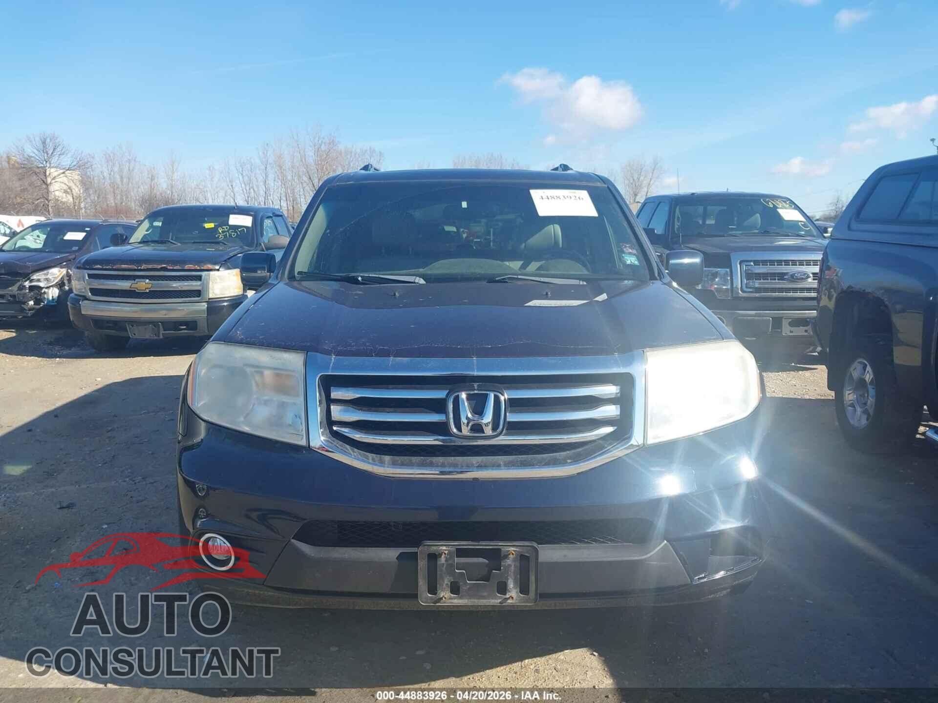 HONDA PILOT 2012 - 5FNYF4H59CB008628