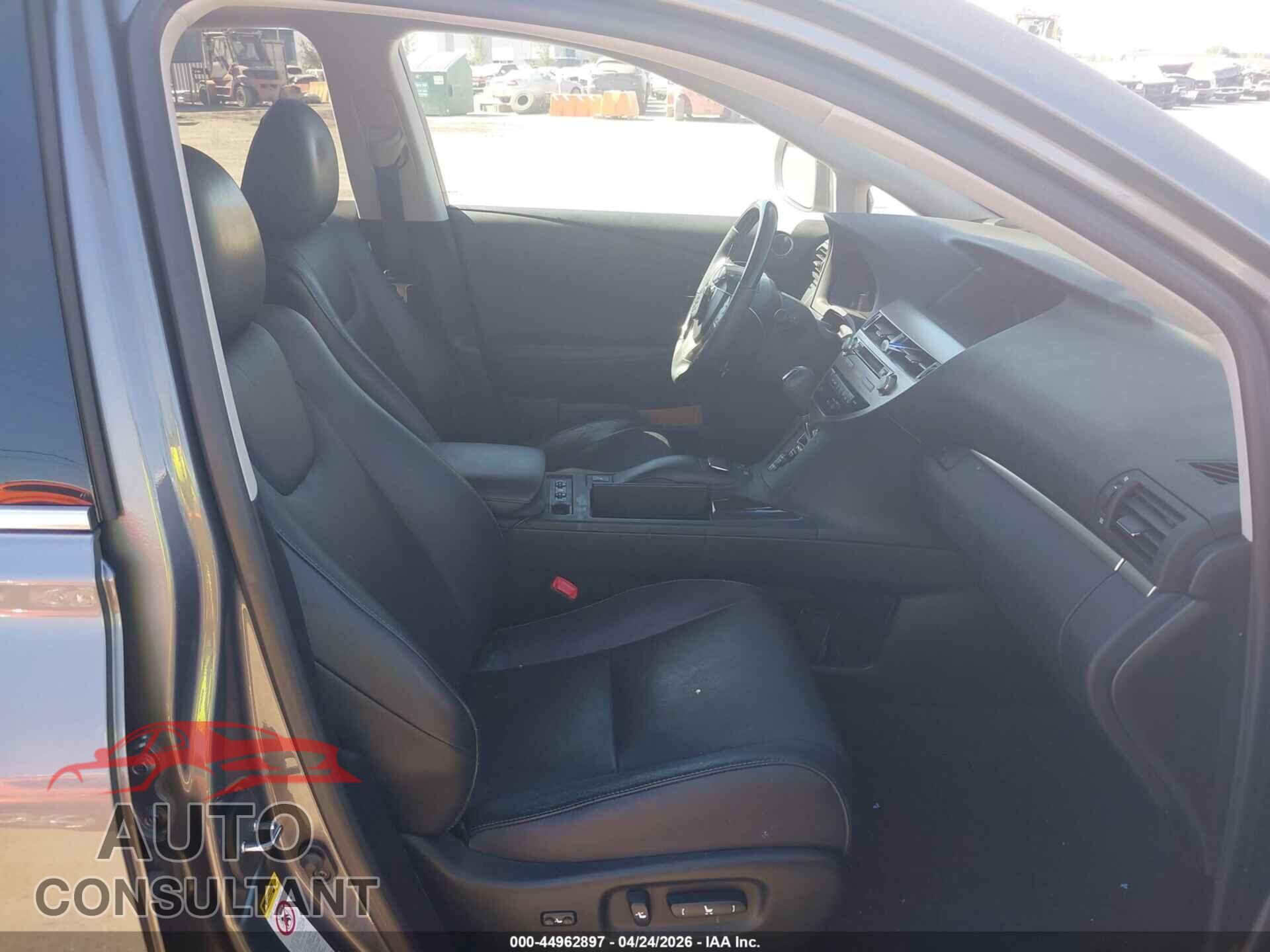 LEXUS RX 350 2013 - 2T2BK1BA8DC207578