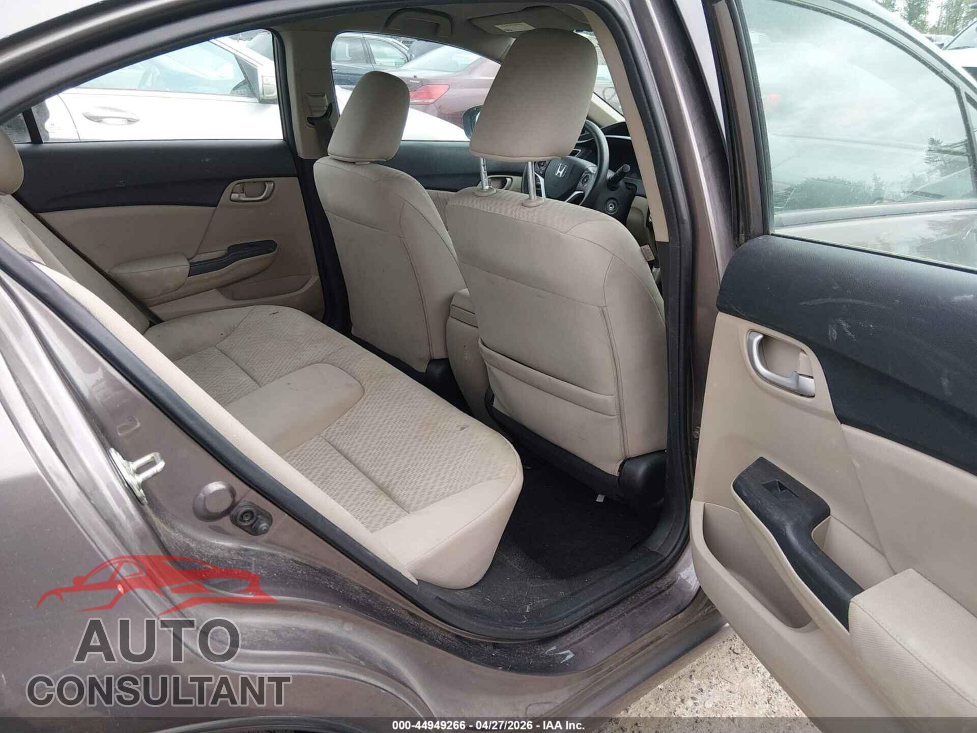 HONDA CIVIC 2014 - 19XFB2F5XEE271813