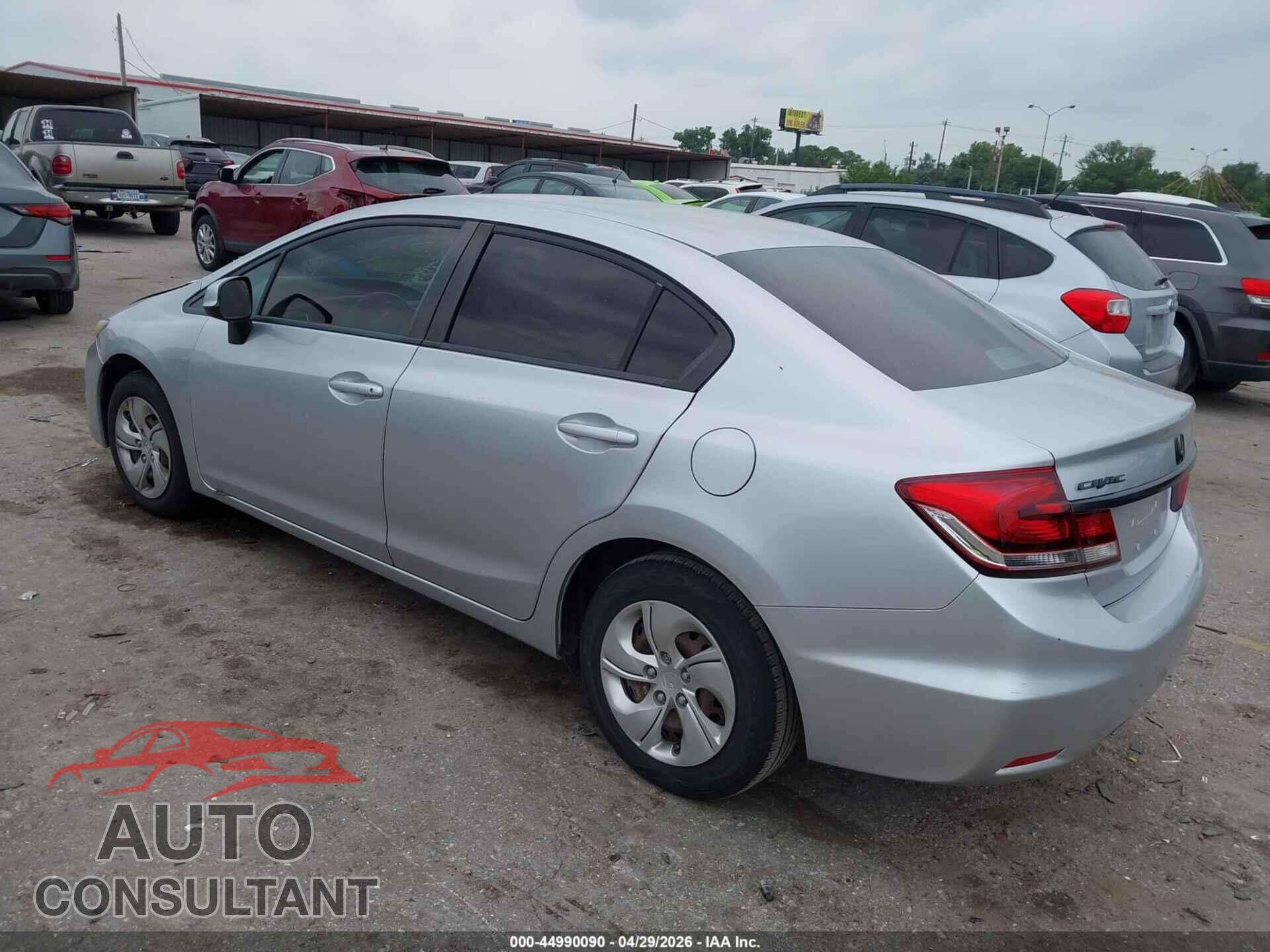 HONDA CIVIC 2013 - 19XFB2F53DE079664