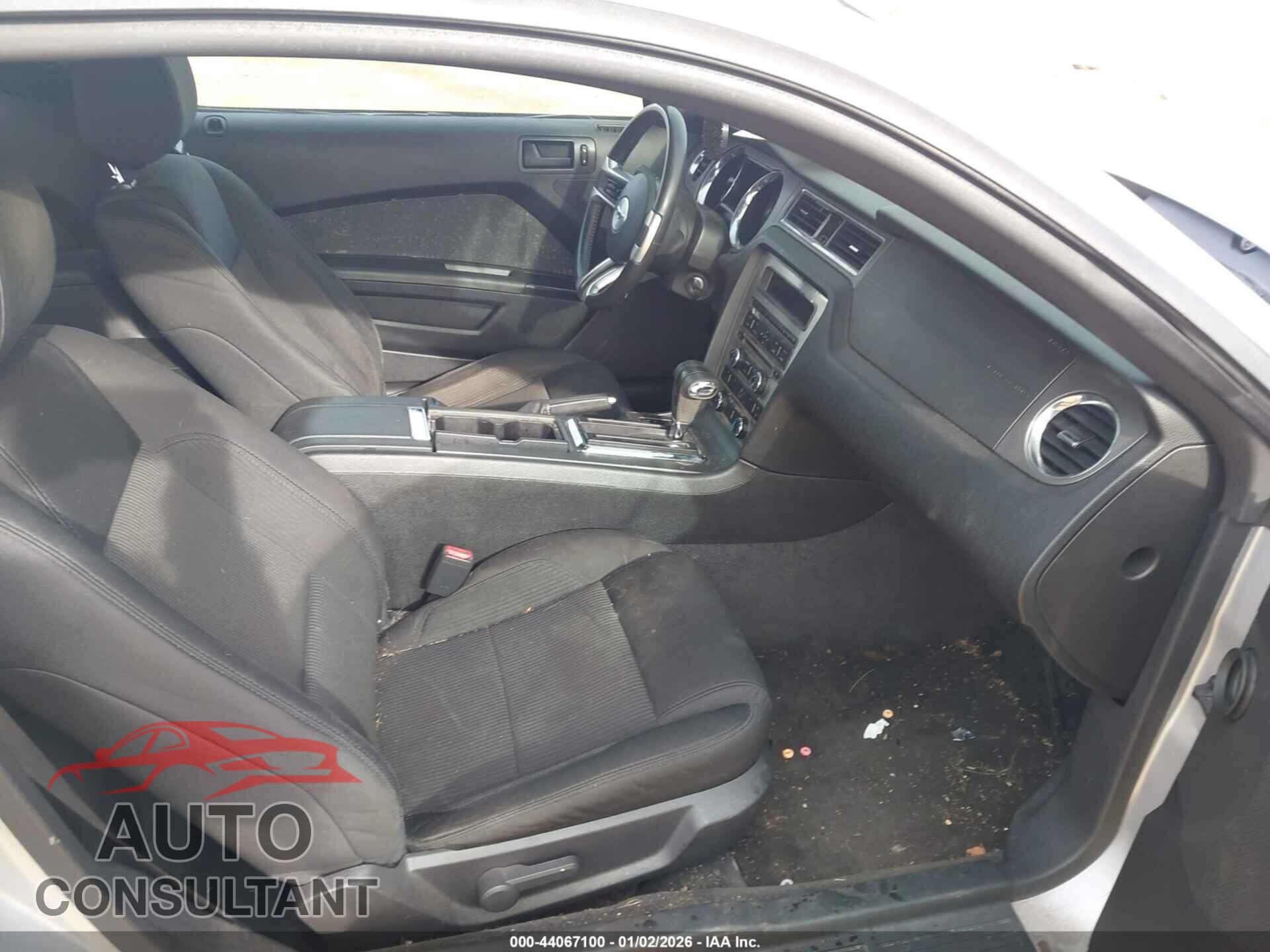 FORD MUSTANG 2012 - 1ZVBP8AM7C5283439