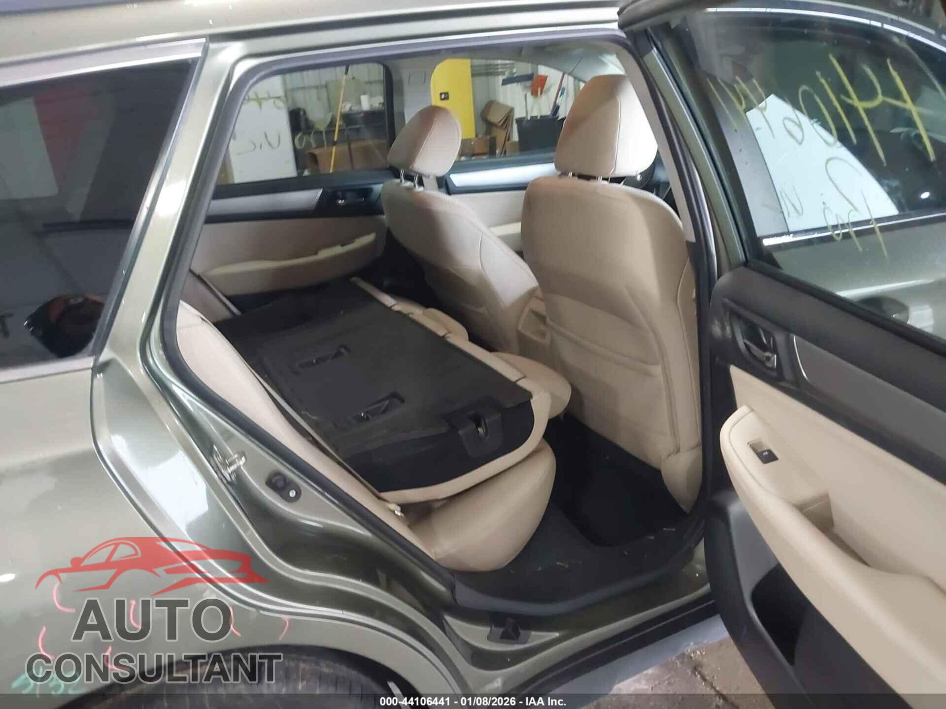 SUBARU OUTBACK 2016 - 4S4BSBCC7G3204562