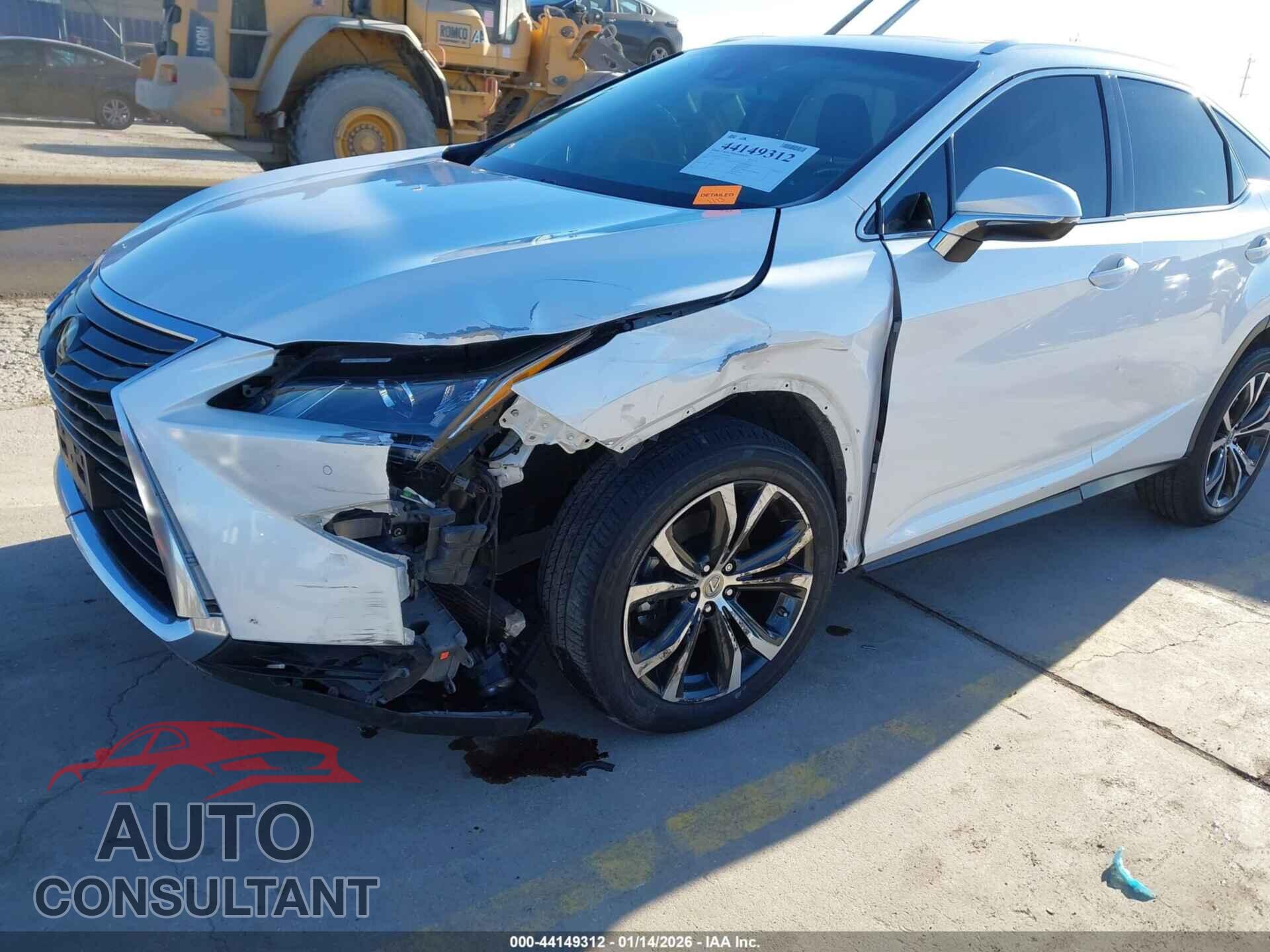 LEXUS RX 350 2017 - 2T2BZMCA2HC093823