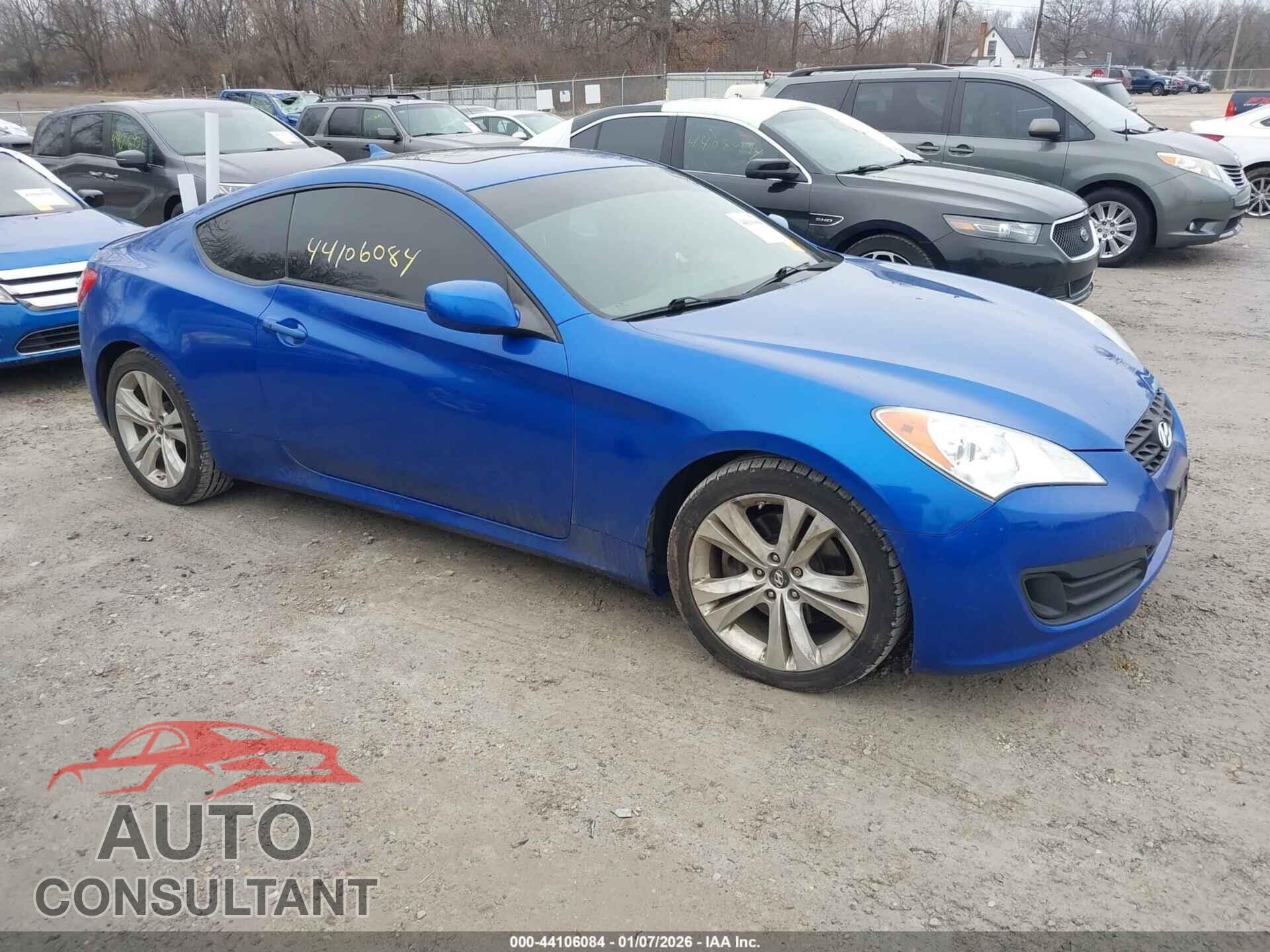 HYUNDAI GENESIS 2010 - KMHHT6KD3AU041368