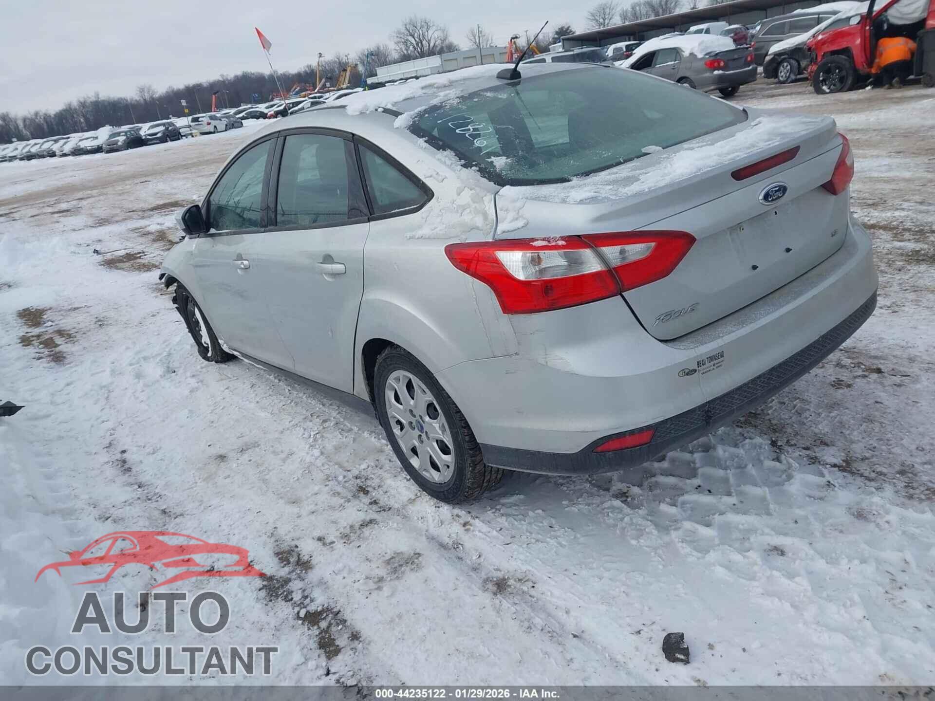 FORD FOCUS 2012 - 1FAHP3F26CL128261