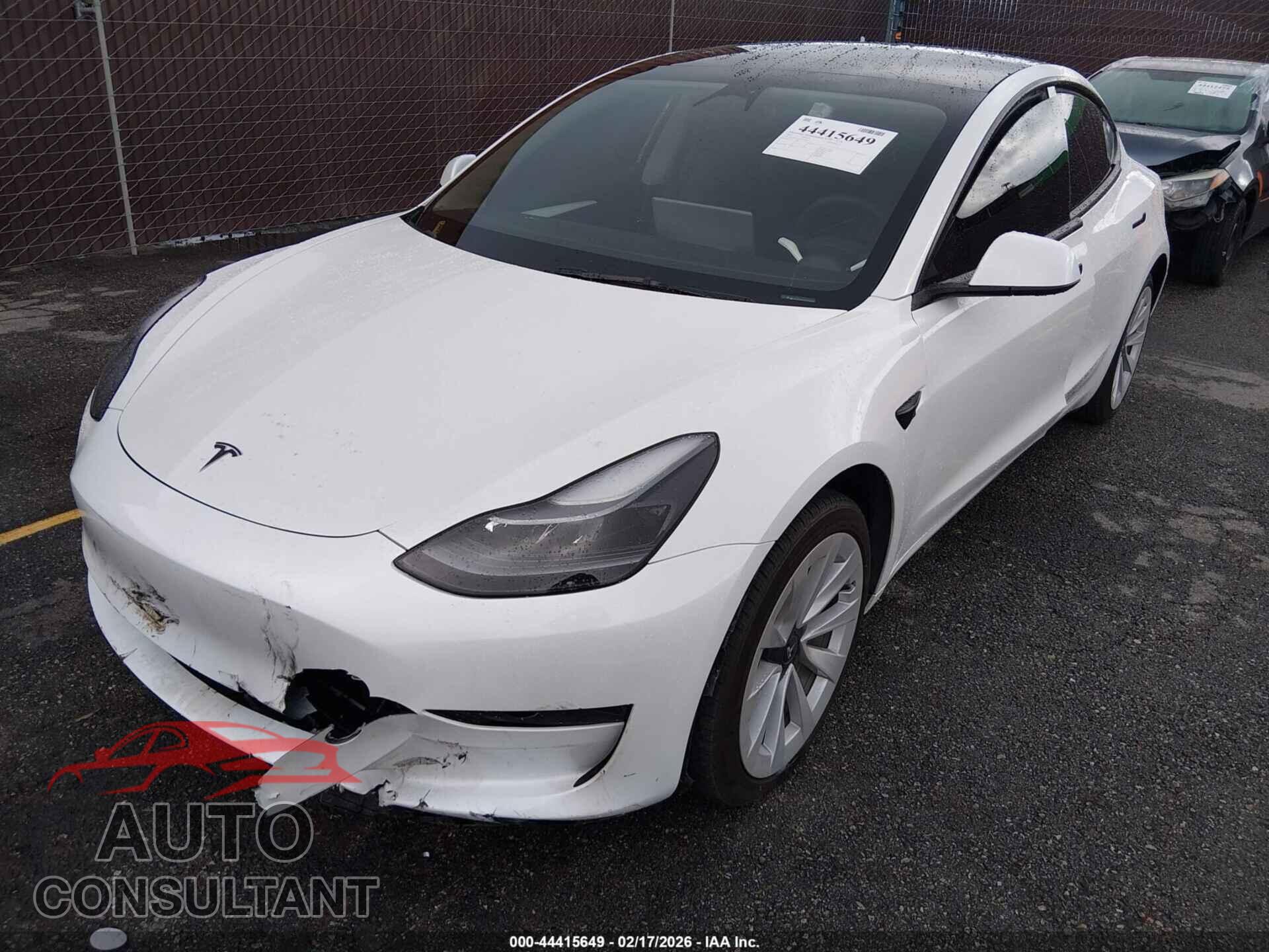 TESLA MODEL 3 2023 - 5YJ3E1EA7PF552922