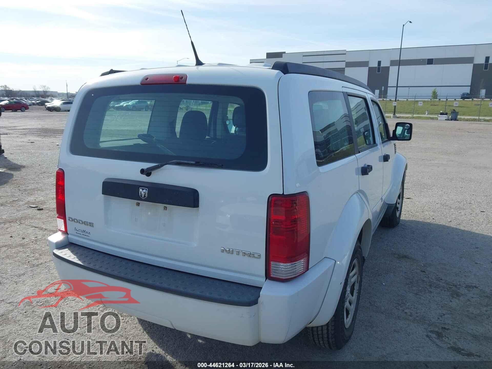 DODGE NITRO 2011 - 1D4PT2GK0BW543392