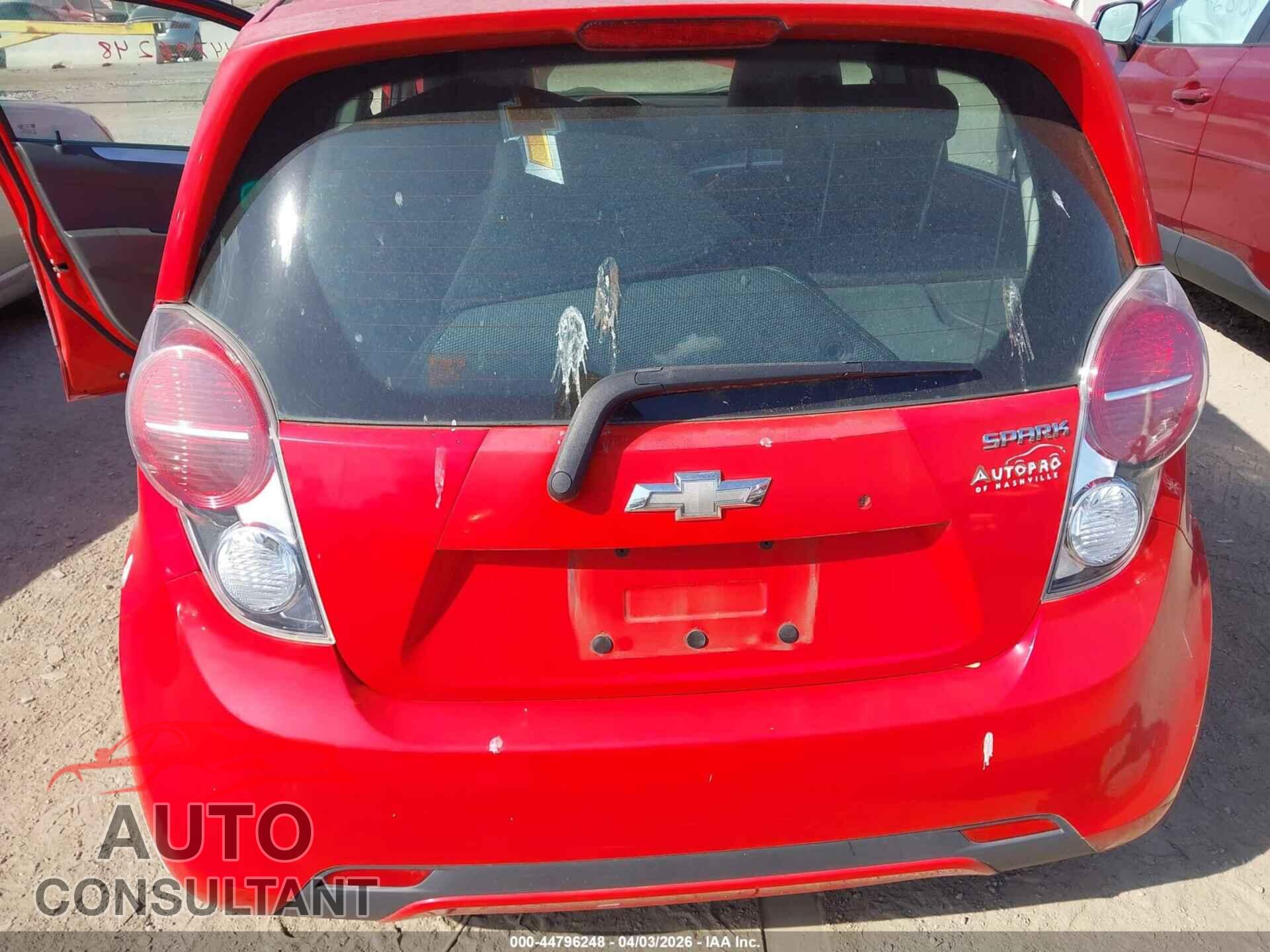 CHEVROLET SPARK 2013 - KL8CB6S93DC538730