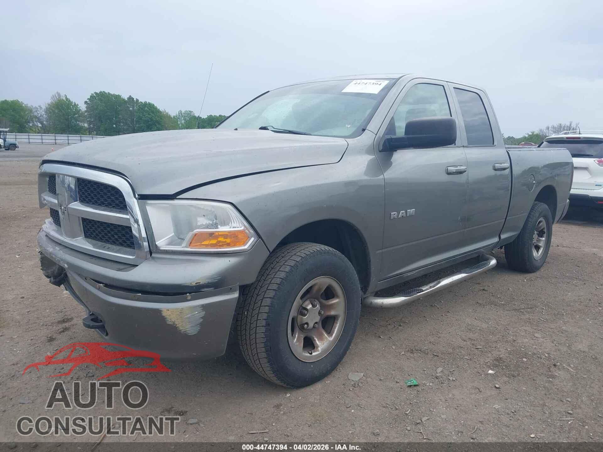 DODGE RAM 1500 2009 - 1D3HV18P49S741272