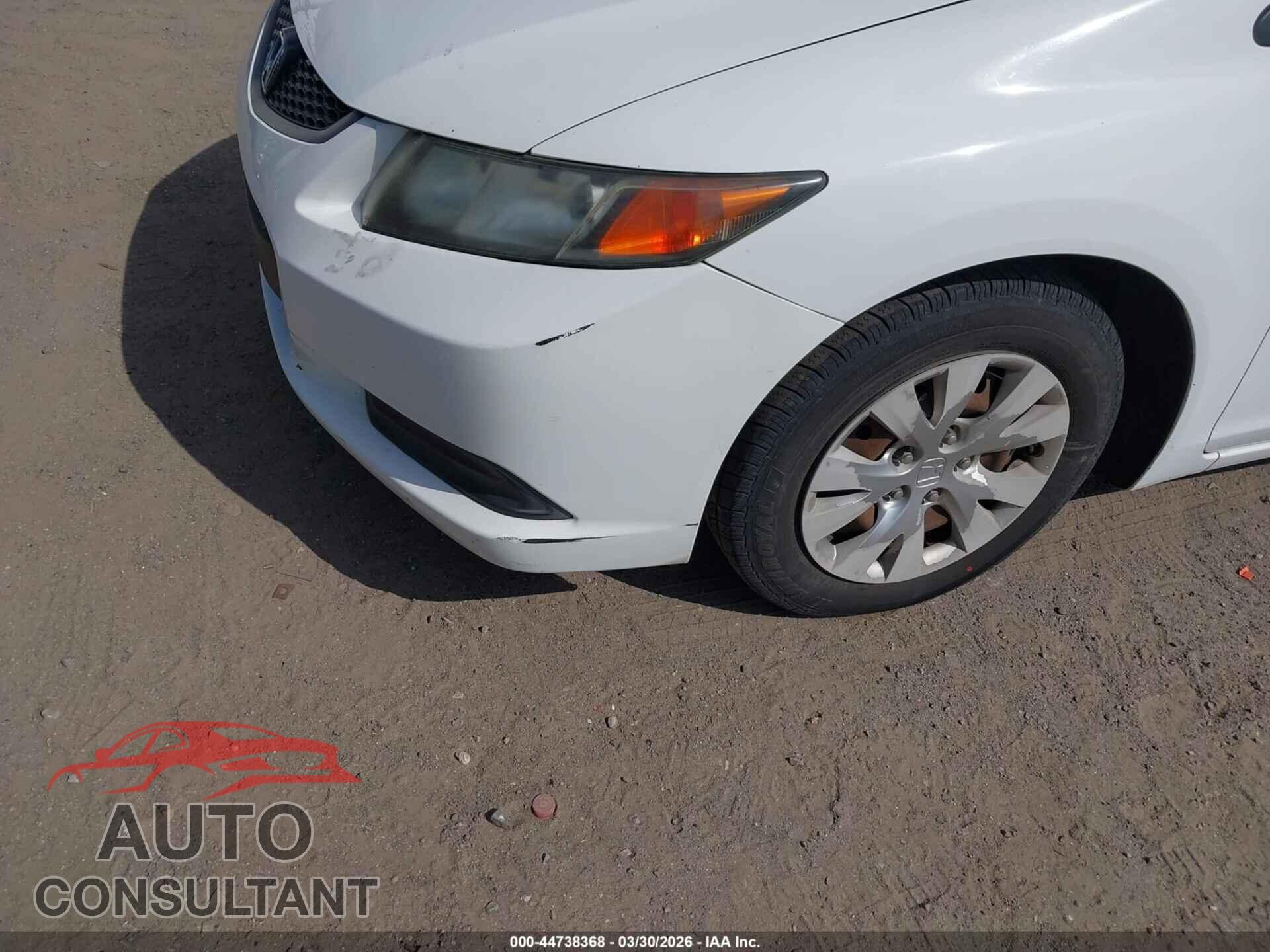 HONDA CIVIC 2012 - 2HGFG3B55CH529560