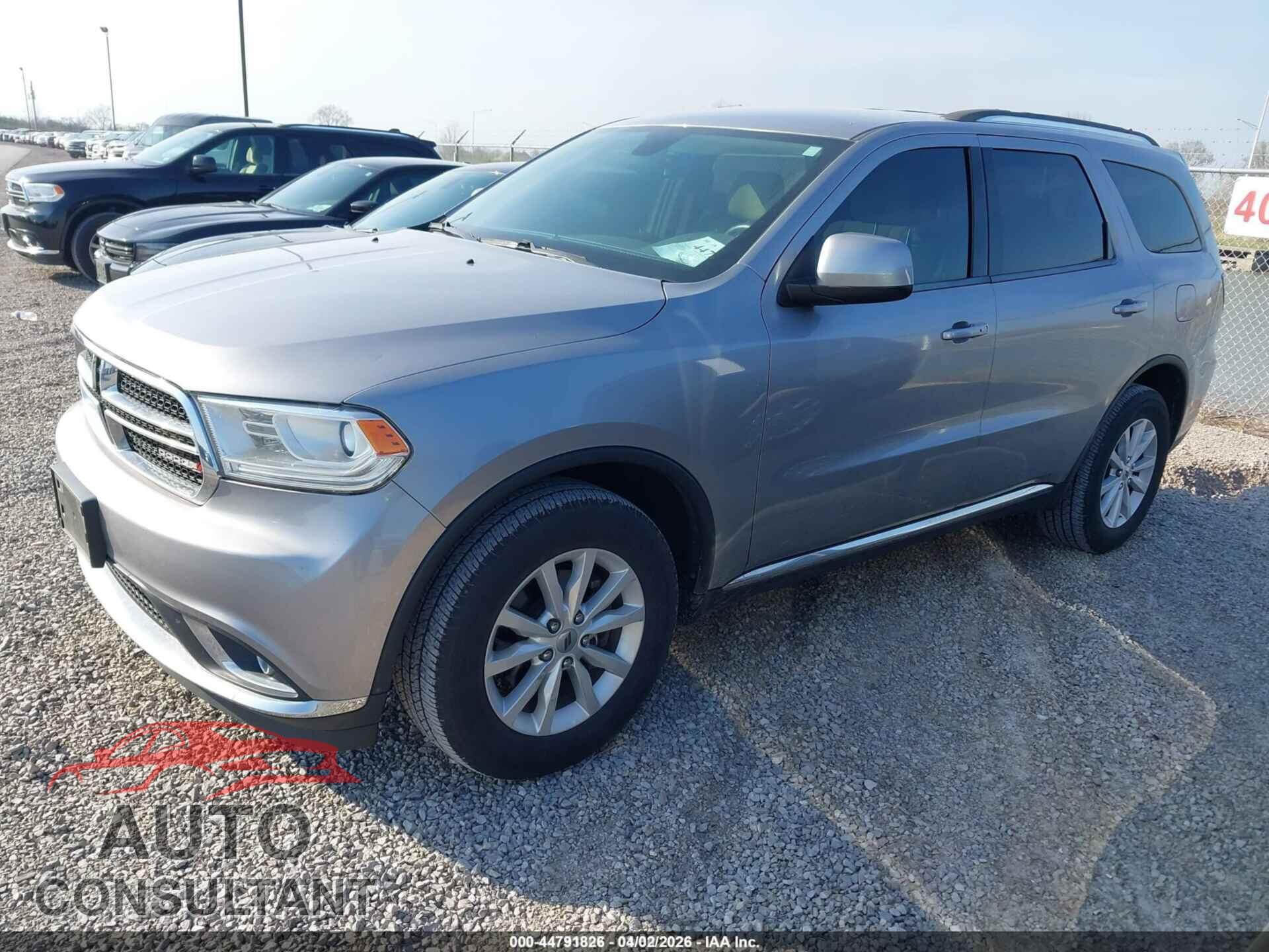 DODGE DURANGO 2019 - 1C4RDJAG2KC744410