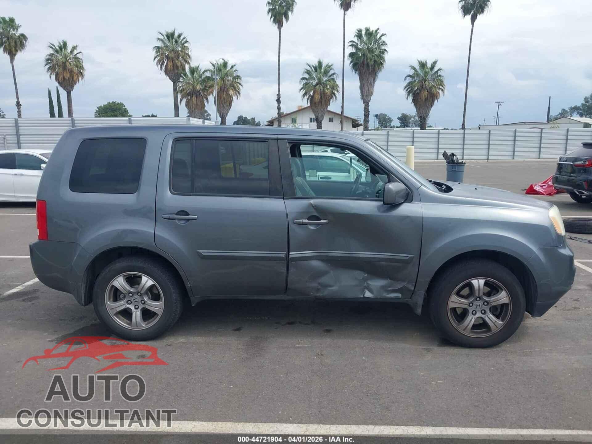 HONDA PILOT 2012 - 5FNYF4H5XCB028340