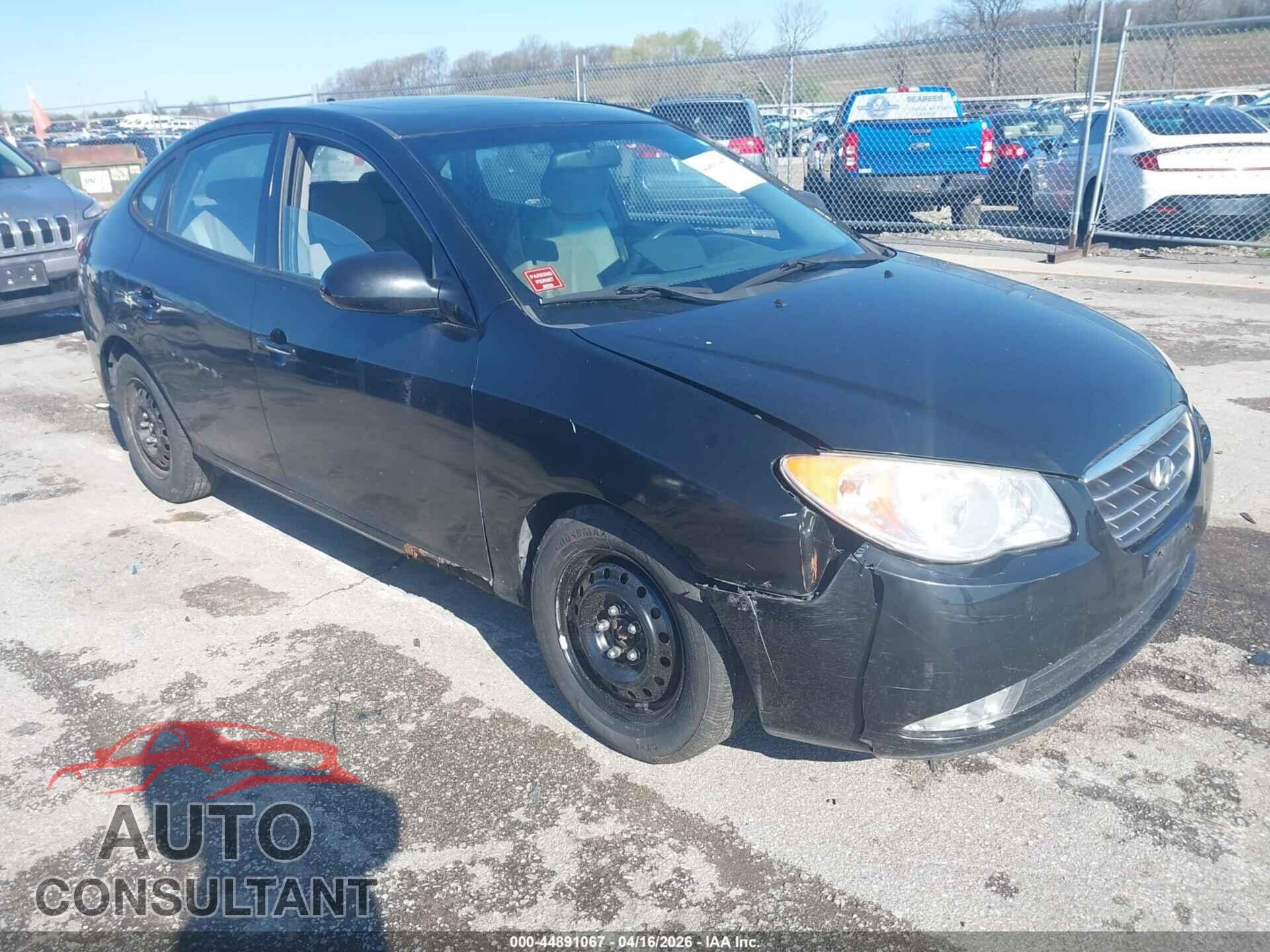 HYUNDAI ELANTRA 2010 - KMHDU4AD6AU149727