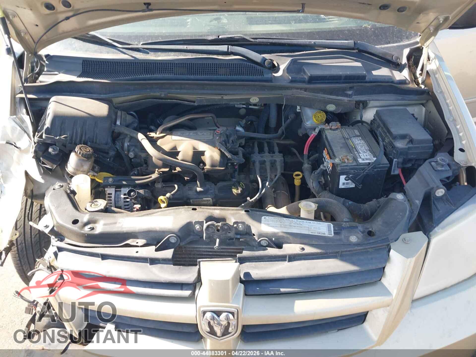 DODGE GRAND CARAVAN 2010 - 2D4RN4DE9AR185570