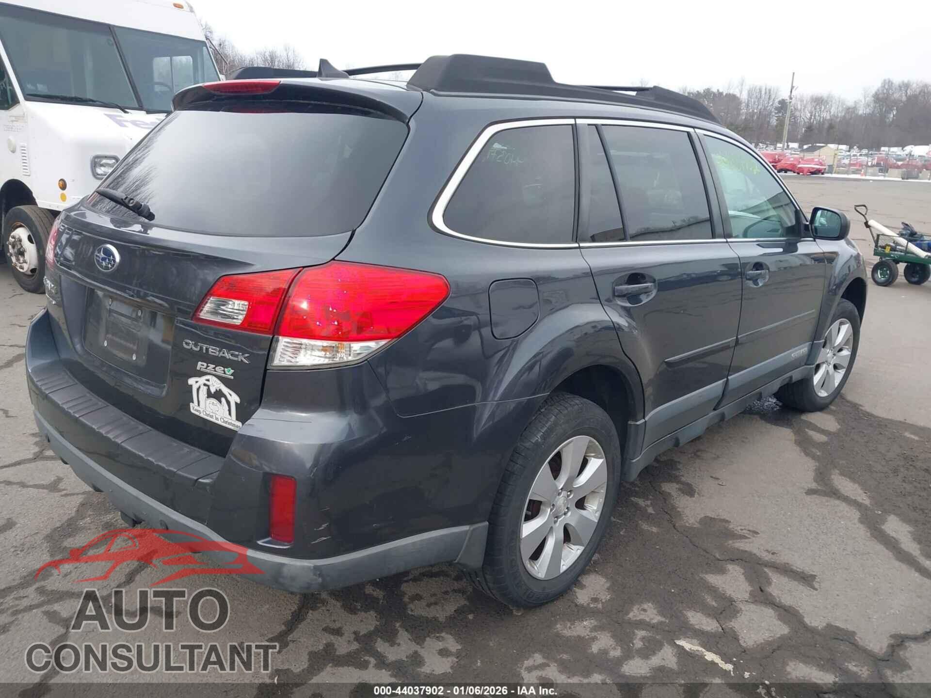 SUBARU OUTBACK 2012 - 4S4BRBJC1C3205876