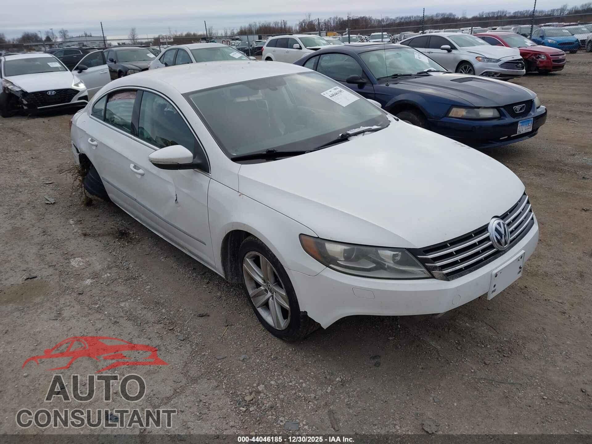 VOLKSWAGEN CC 2013 - WVWBN7AN8DE508111