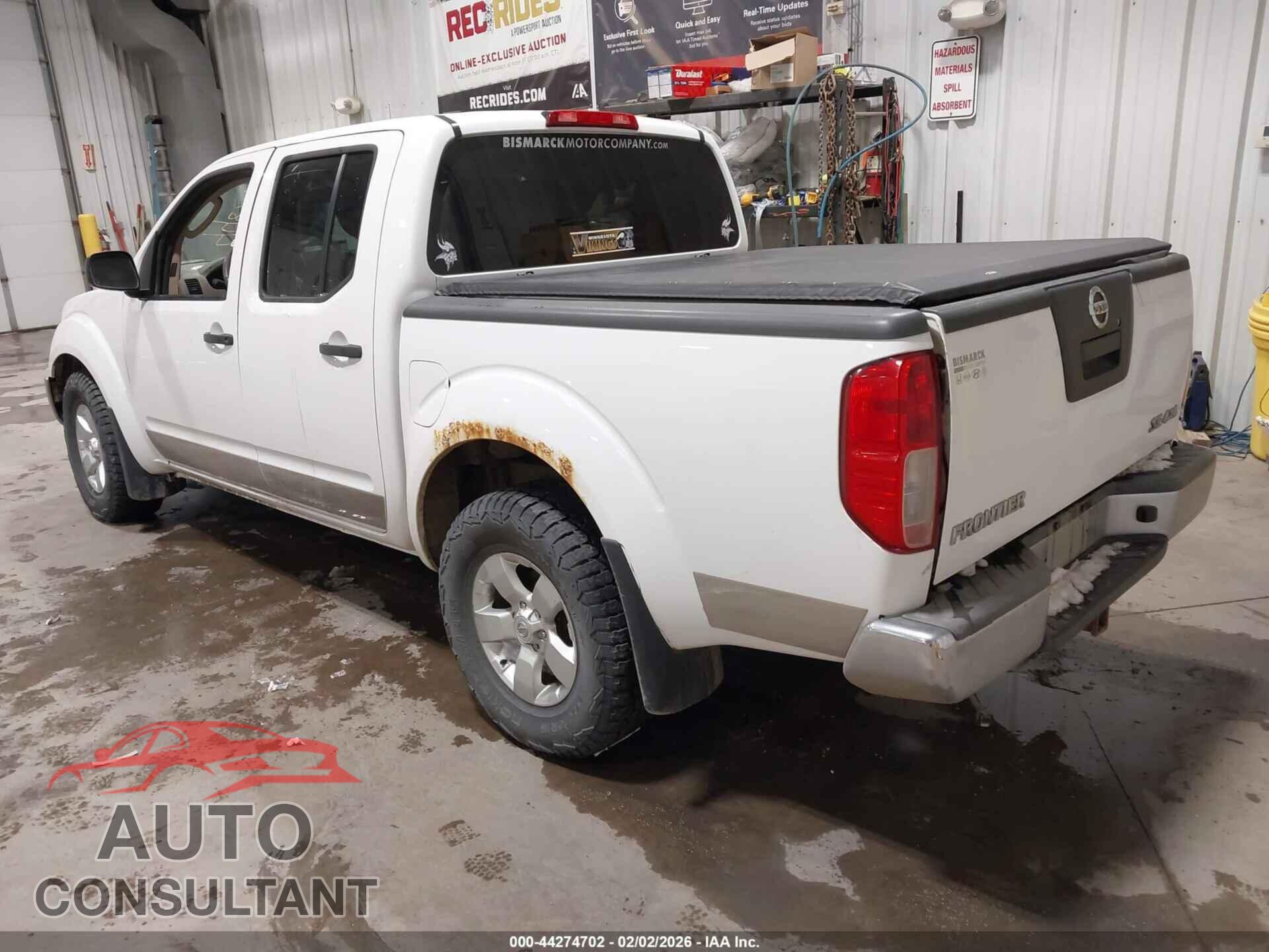 NISSAN FRONTIER 2010 - 1N6AD0EV2AC446371