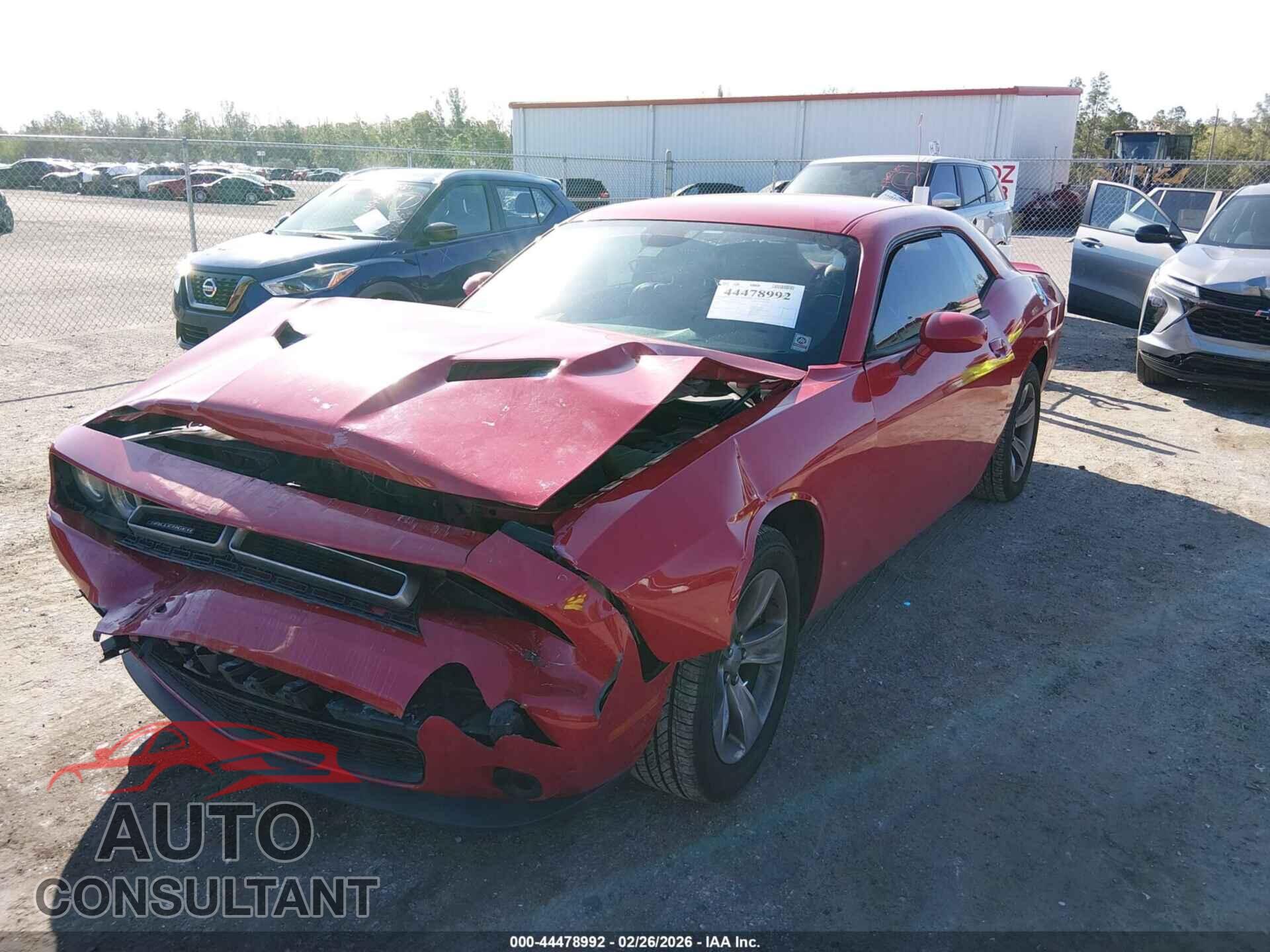 DODGE CHALLENGER 2015 - 2C3CDZAG4FH711498
