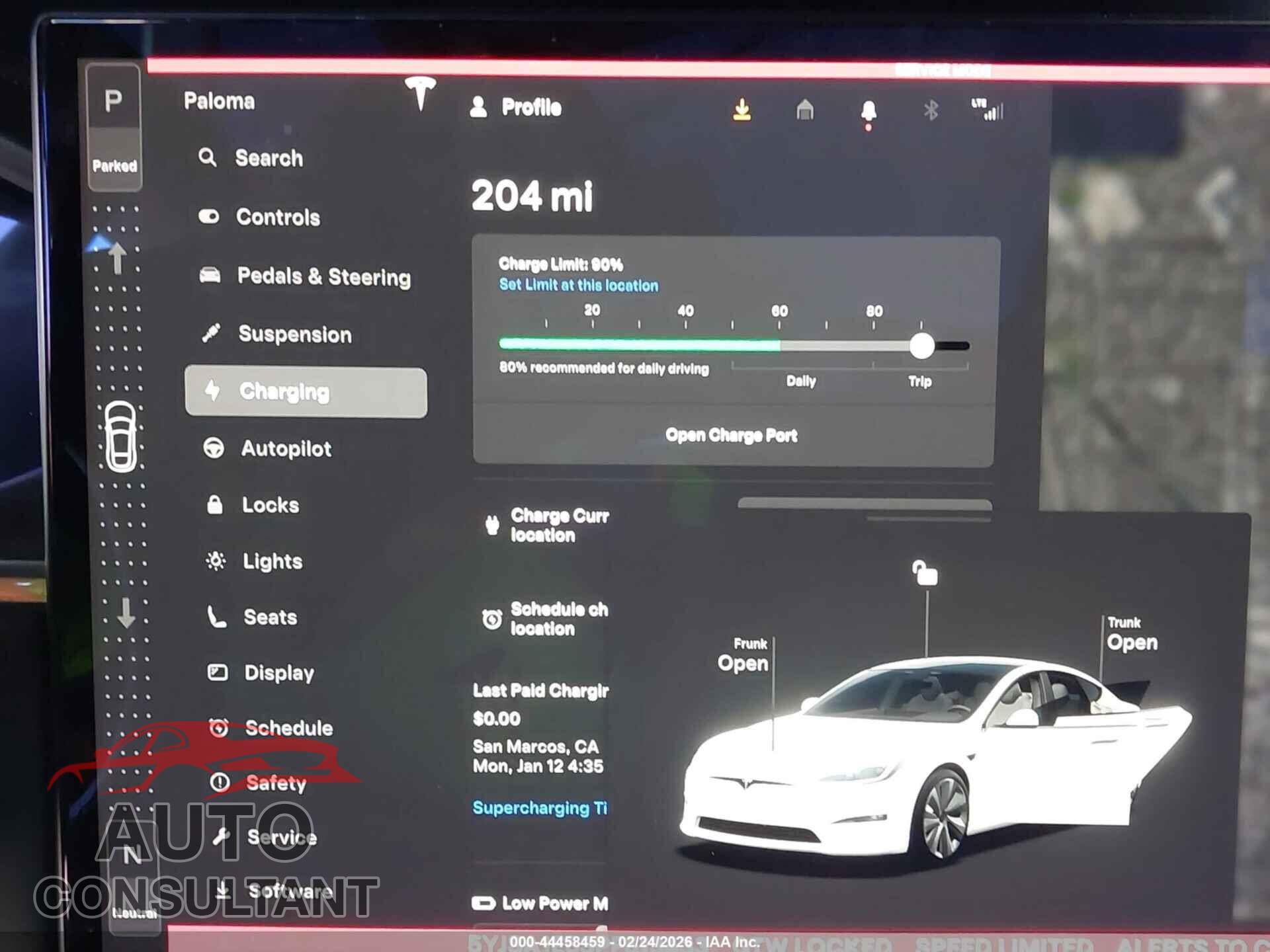 TESLA MODEL S 2023 - 5YJSA1E53PF513433