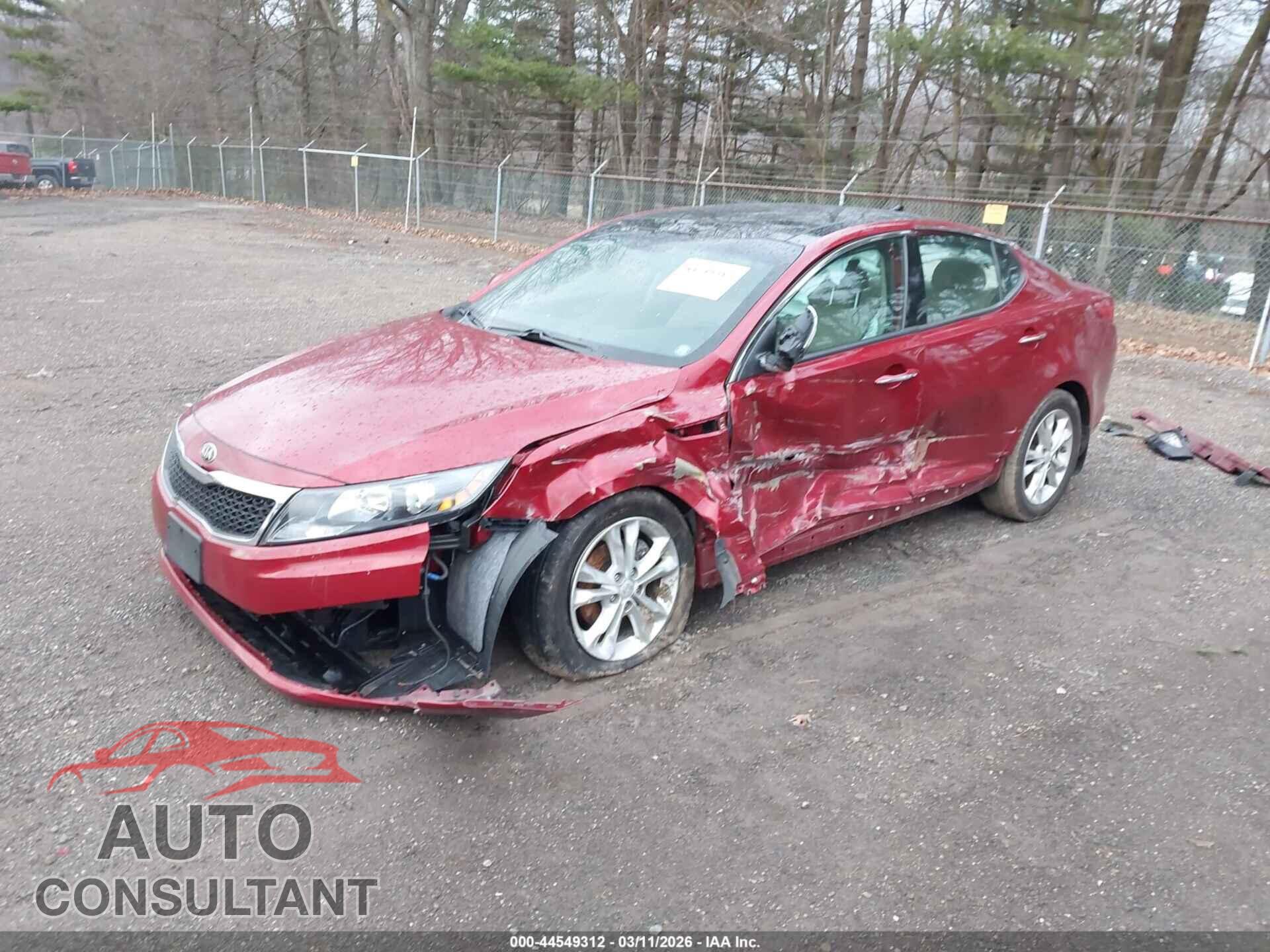 KIA OPTIMA 2013 - 5XXGN4A71DG183206