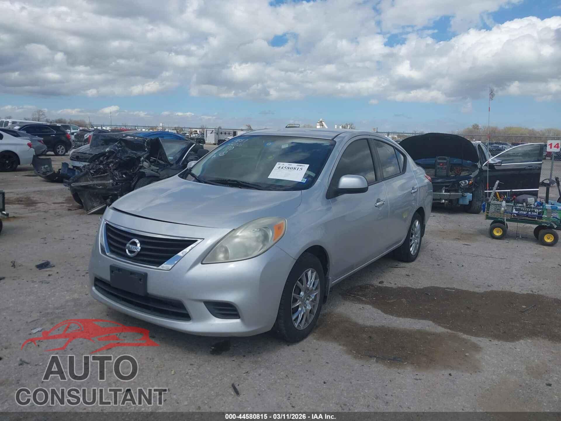 NISSAN VERSA 2012 - 3N1CN7AP6CL865794
