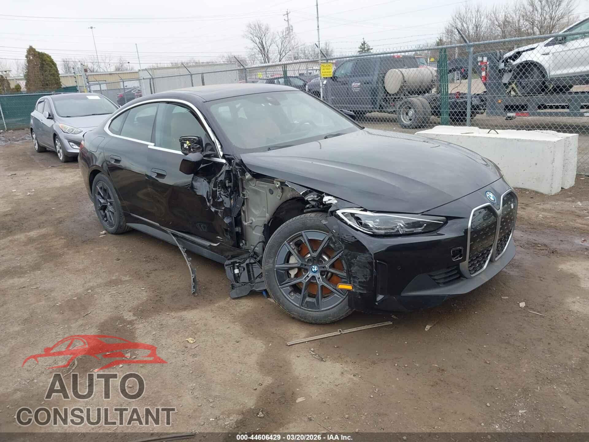 BMW I4 GRAN COUPE 2024 - WBY83FB07RFS01008
