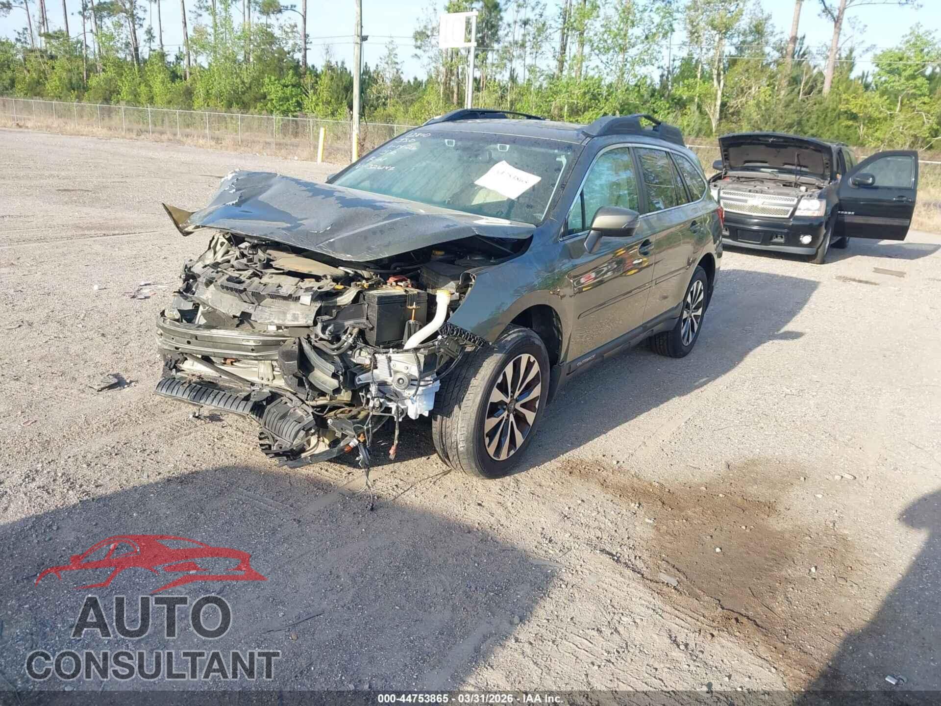 SUBARU OUTBACK 2015 - 4S4BSBNC8F3326147