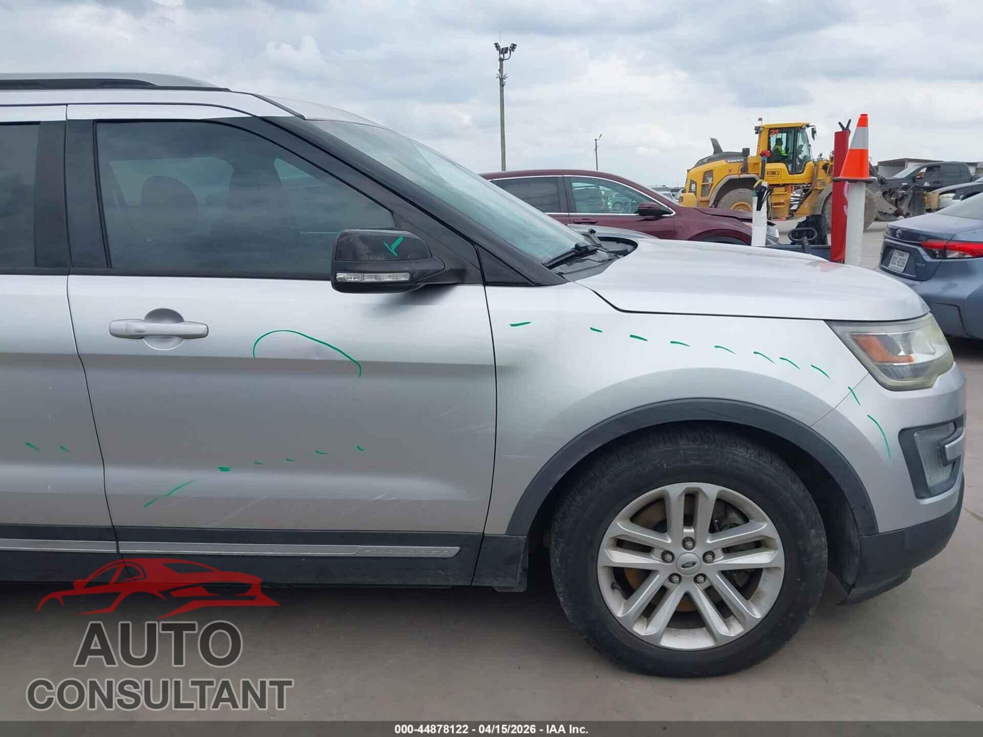 FORD EXPLORER 2017 - 1FM5K7D81HGA93098
