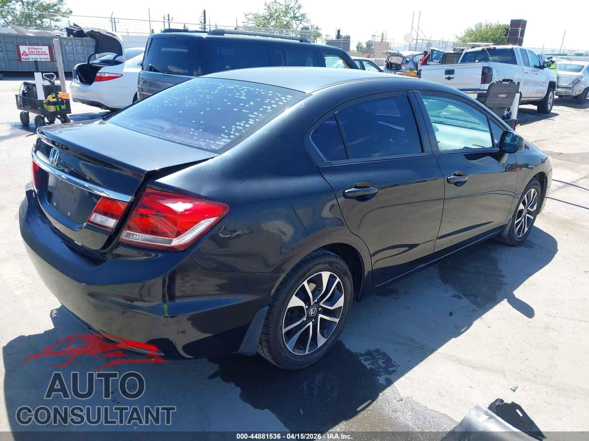 HONDA CIVIC 2013 - 19XFB2F86DE277679