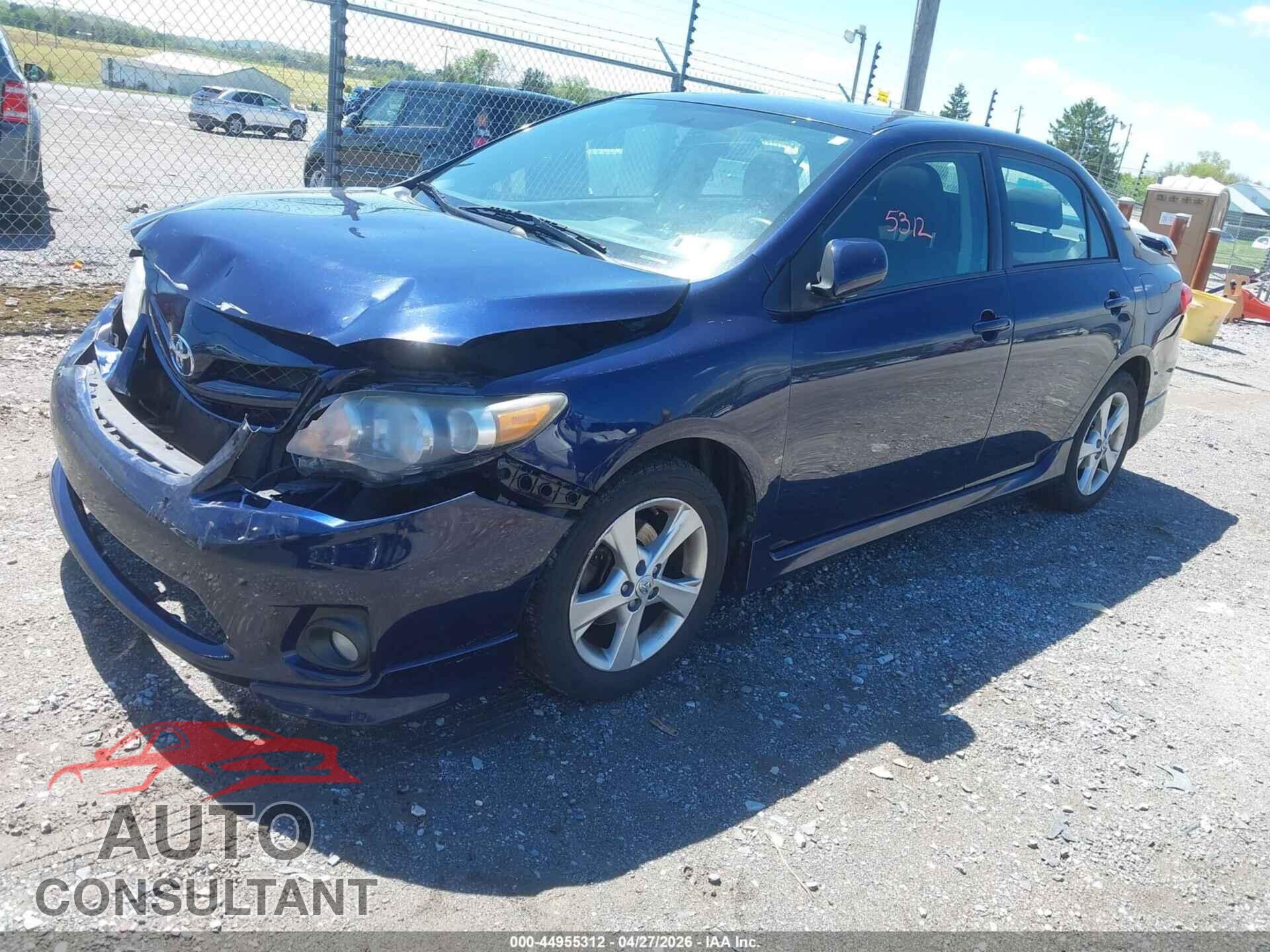 TOYOTA COROLLA 2012 - 2T1BU4EE9CC767154