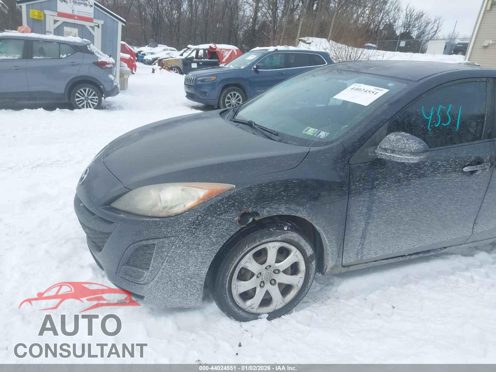 MAZDA MAZDA3 2011 - JM1BL1UG8B1461067