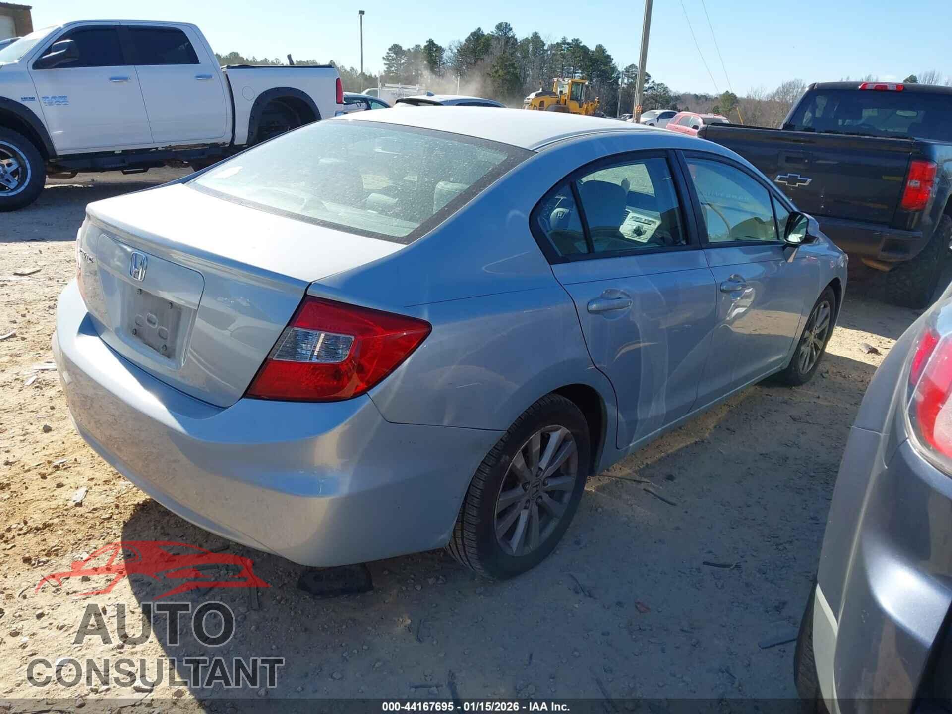 HONDA CIVIC 2012 - 2HGFB2F98CH543961