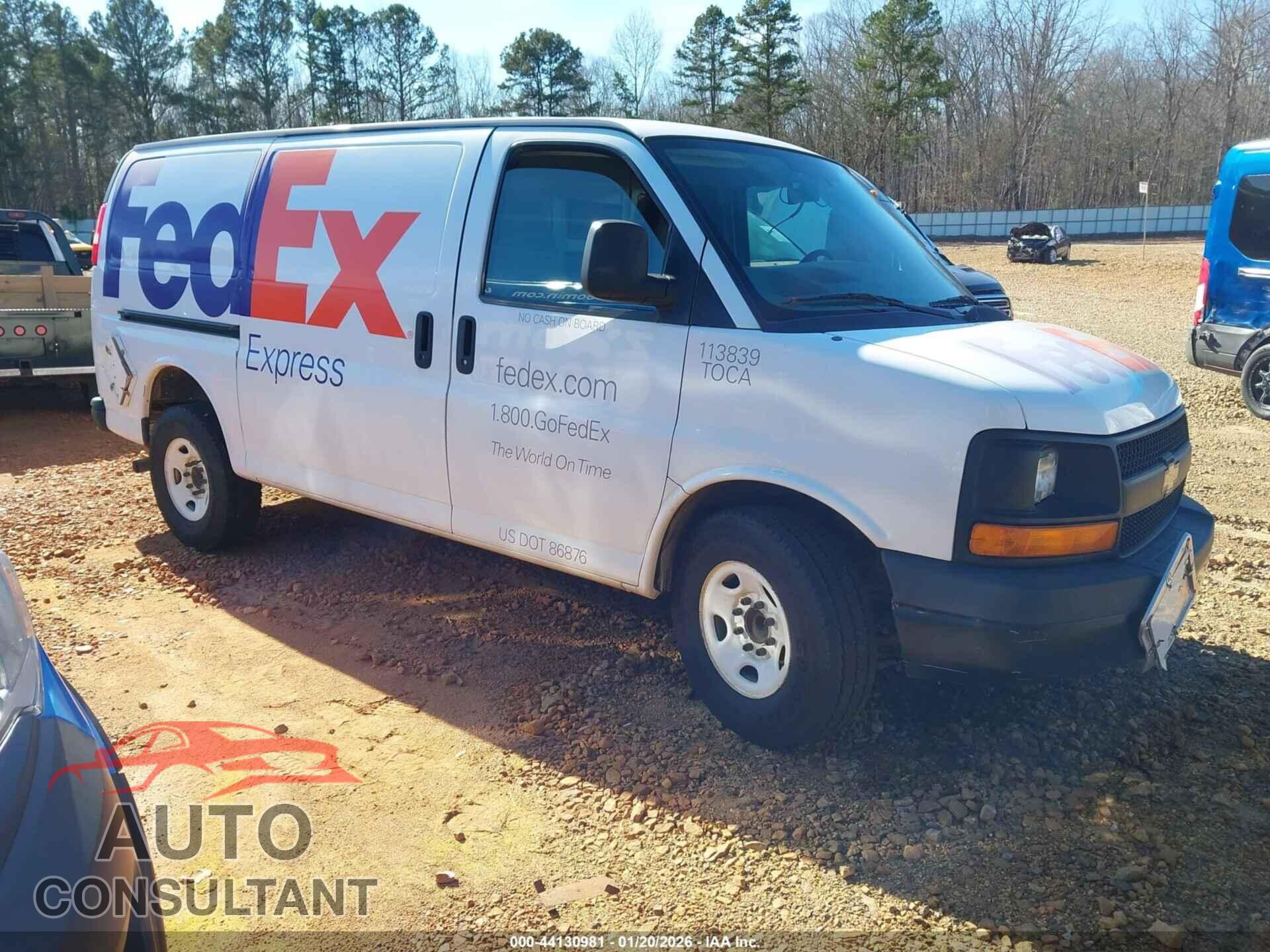 CHEVROLET EXPRESS 2500 2014 - 1GCWGFCA7E1205975