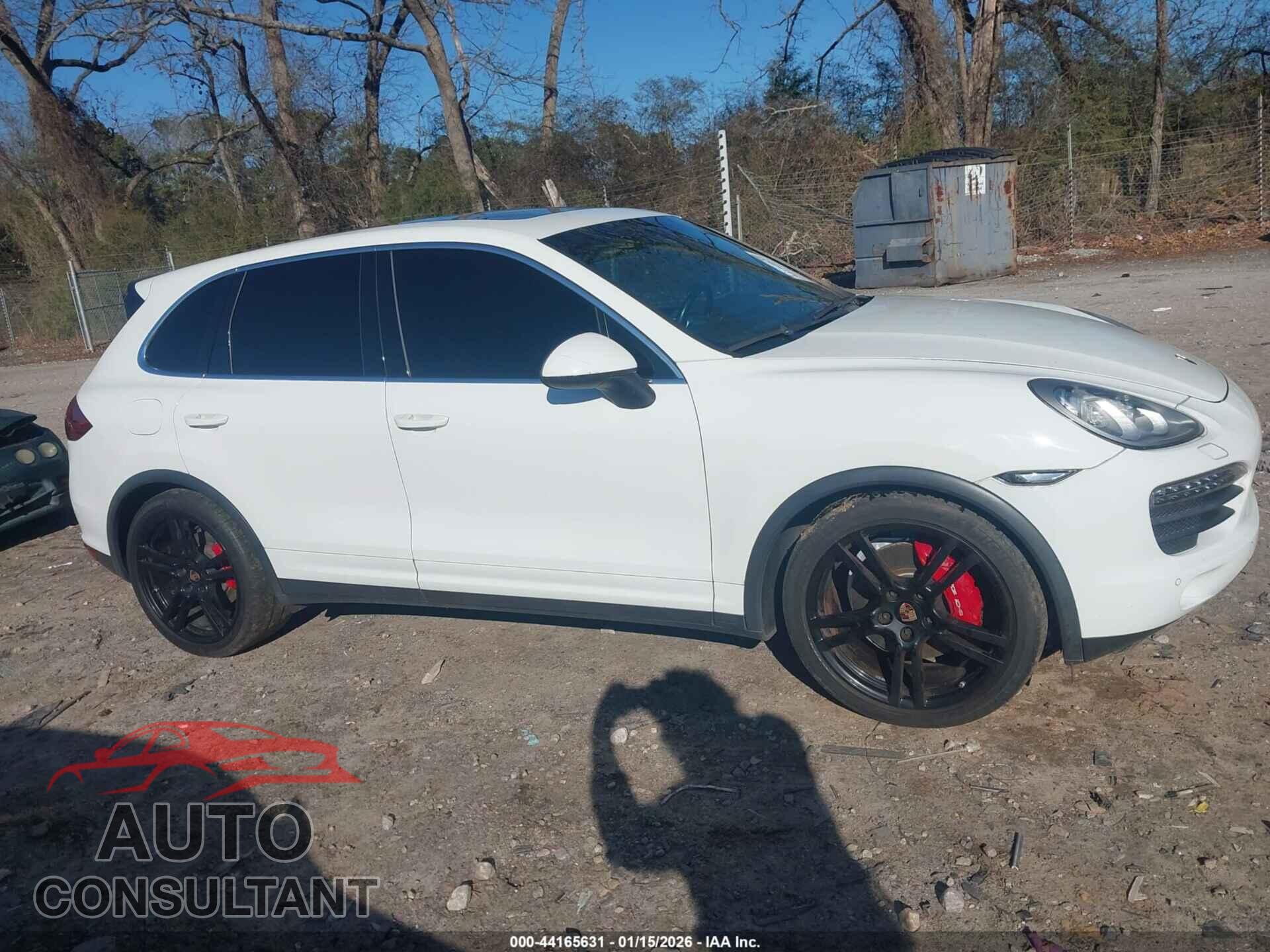 PORSCHE CAYENNE 2013 - WP1AB2A26DLA85634