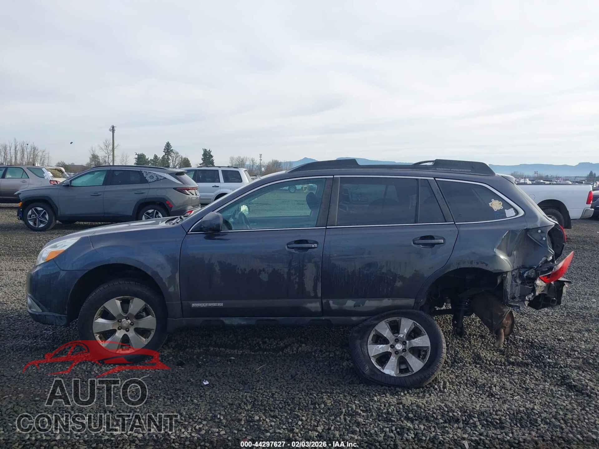 SUBARU OUTBACK 2011 - 4S4BRBCC6B3418933