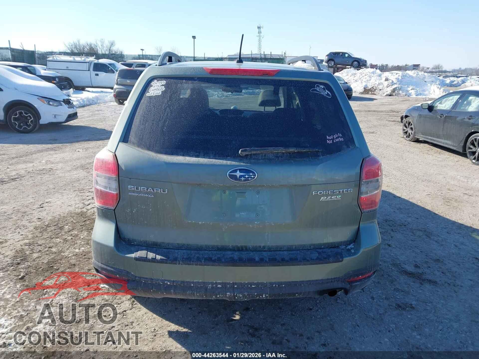SUBARU FORESTER 2014 - JF2SJAEC7EH459471