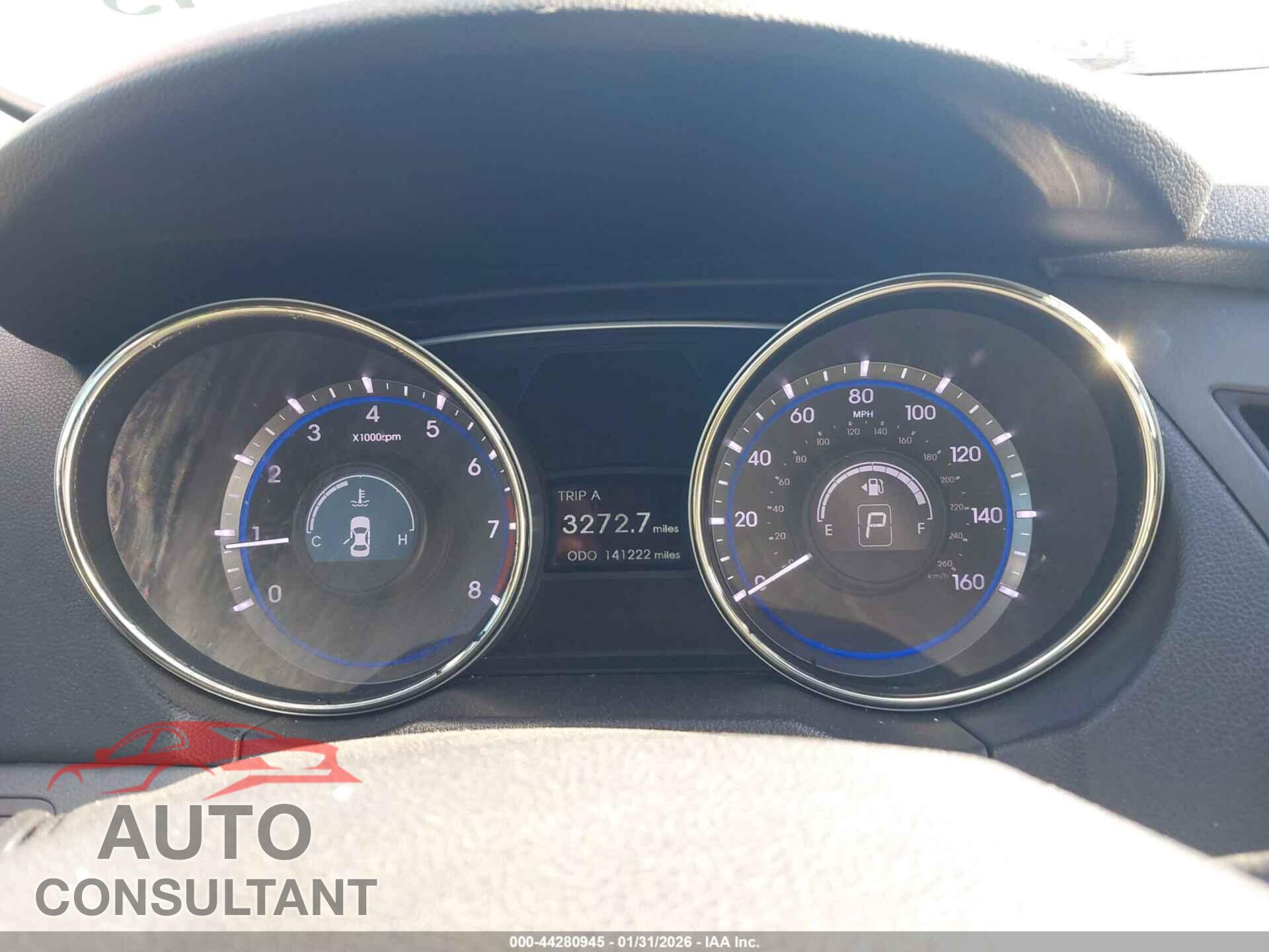 HYUNDAI SONATA 2013 - 5NPEB4AC4DH586694