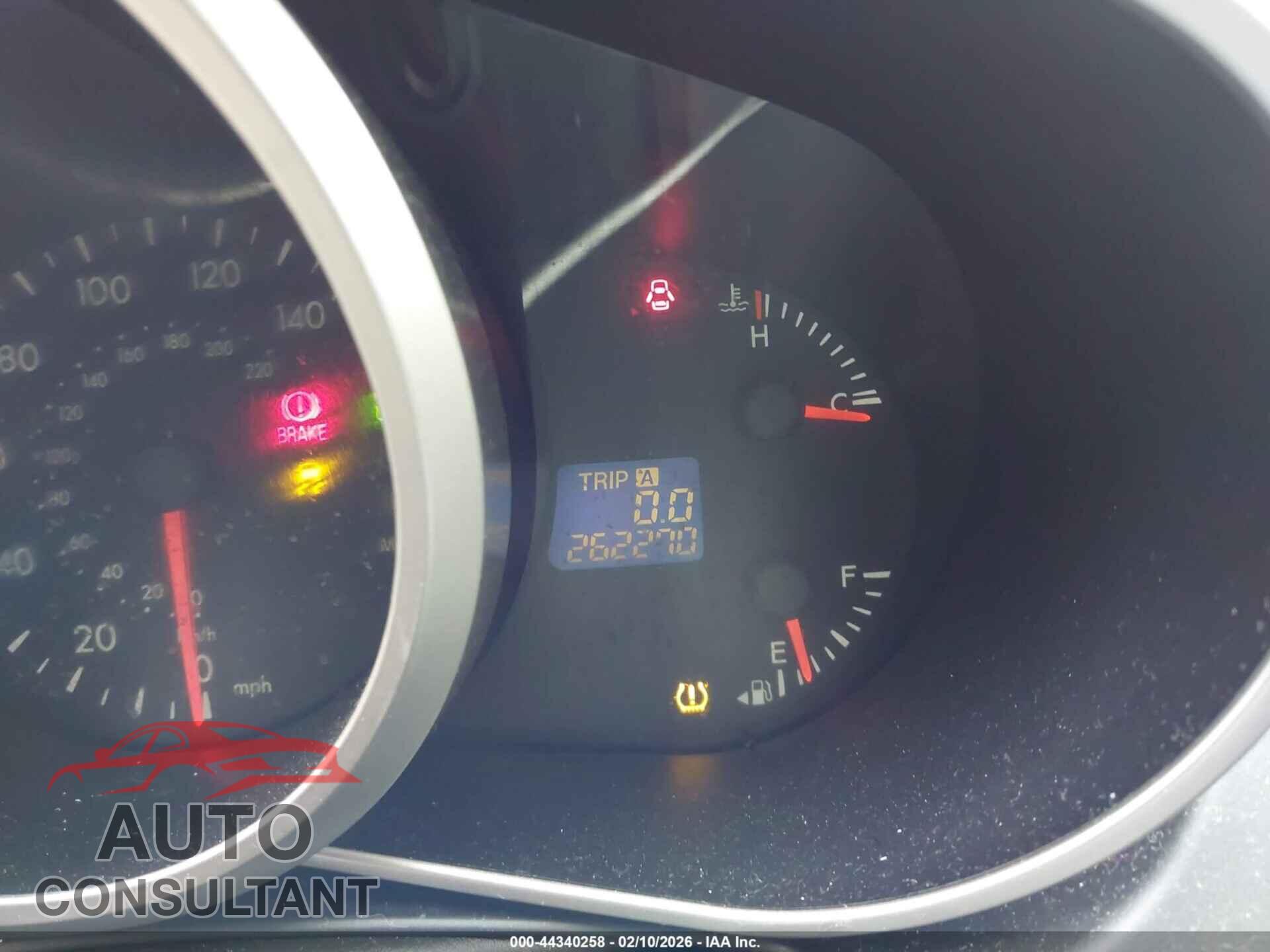MAZDA CX-7 2011 - JM3ER2A52B0354727