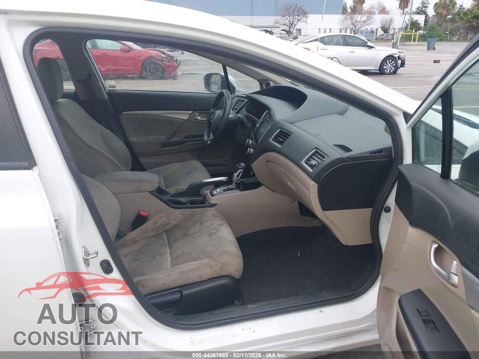 HONDA CIVIC 2014 - 19XFB2F8XEE274978