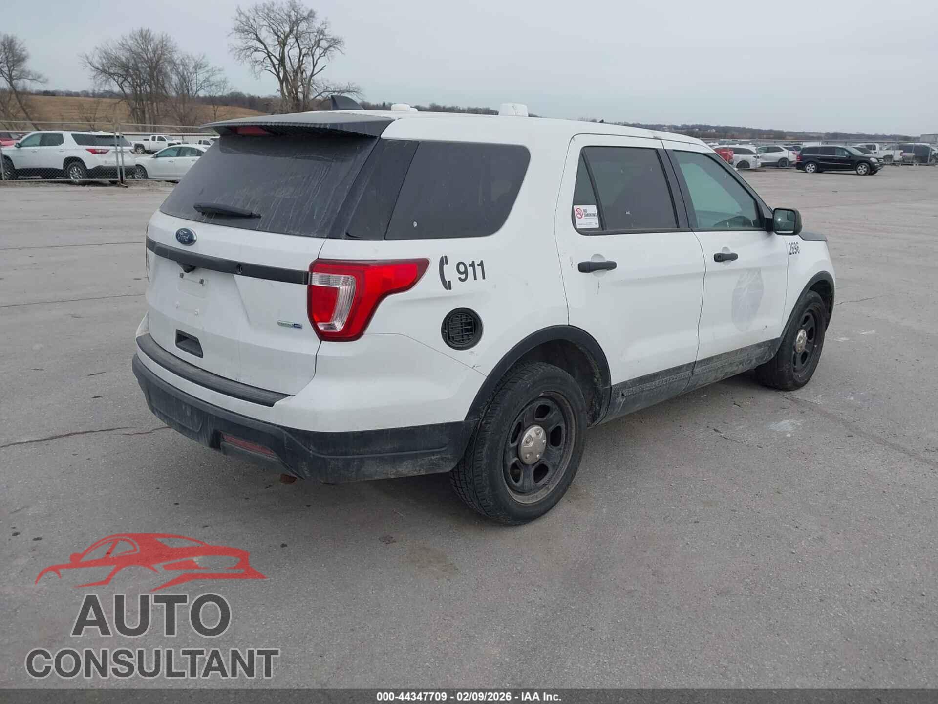 FORD POLICE INTERCEPTOR UTILITY 2018 - 1FM5K8AR1JGB34693