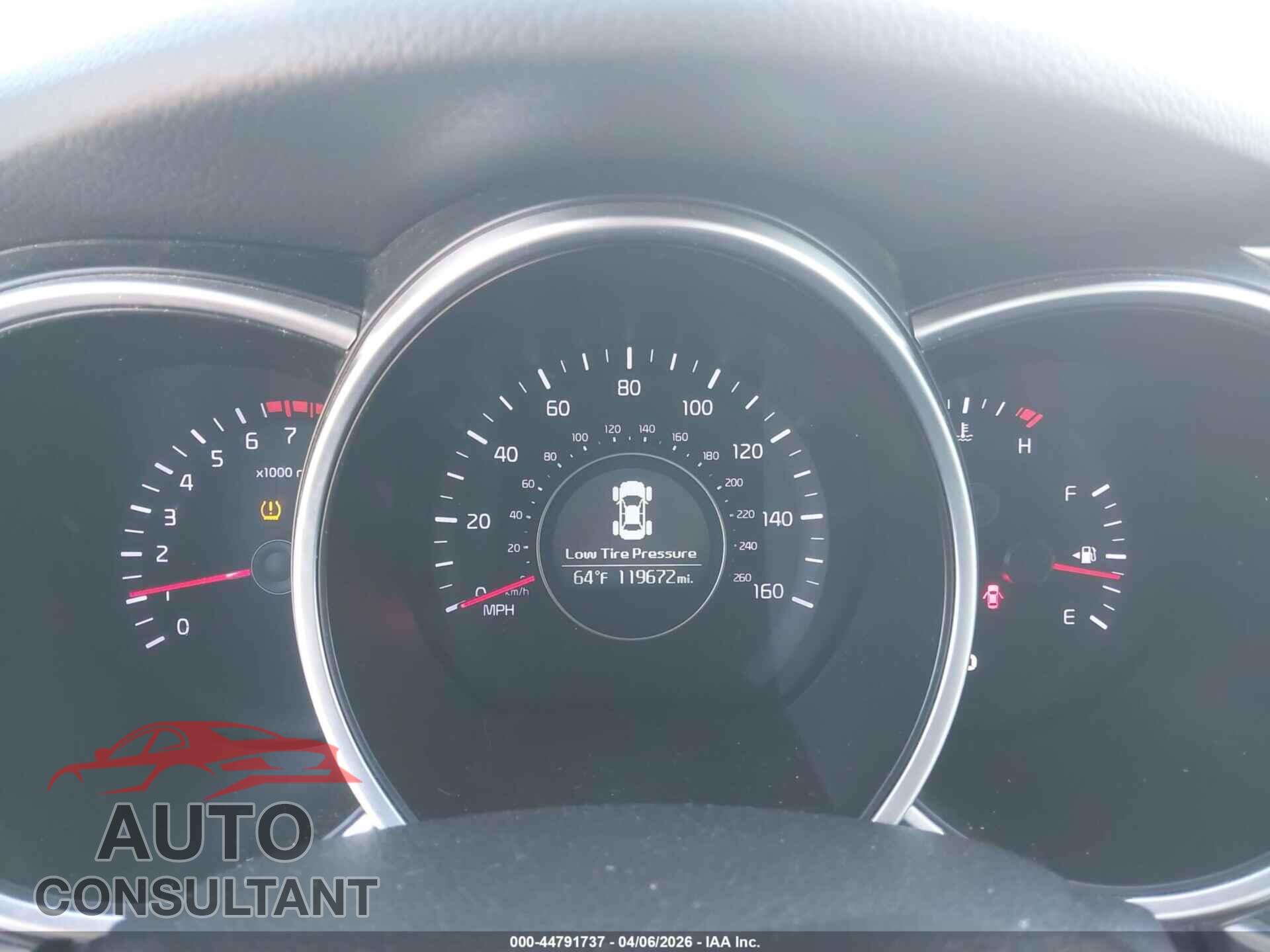KIA OPTIMA 2015 - KNAGM4A71F5664466