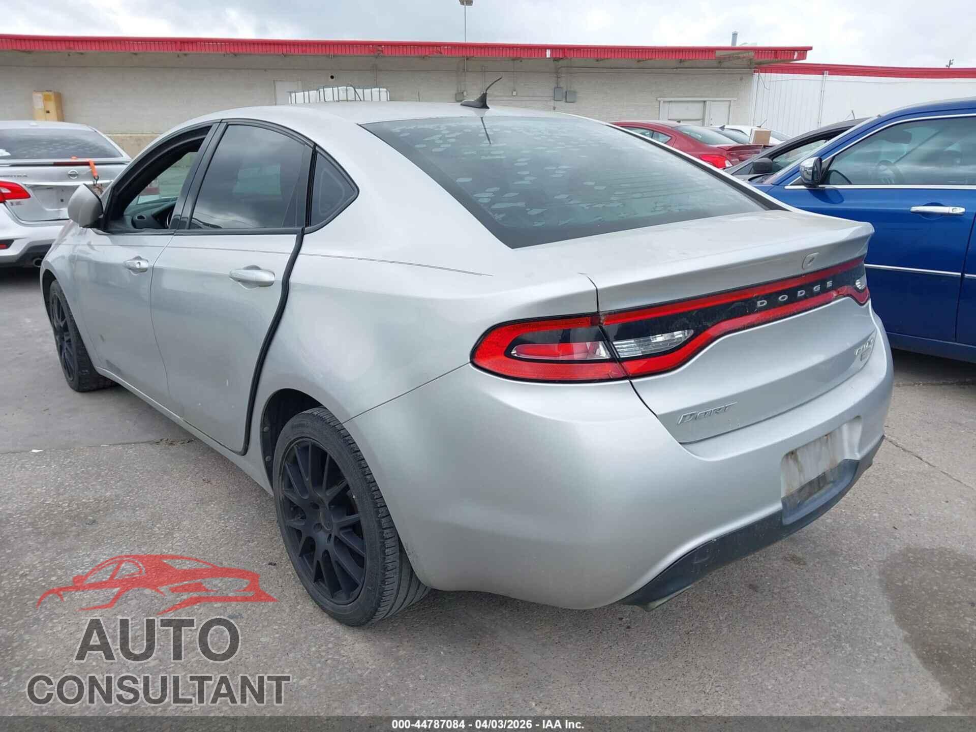 DODGE DART 2013 - 1C3CDFBH2DD156499