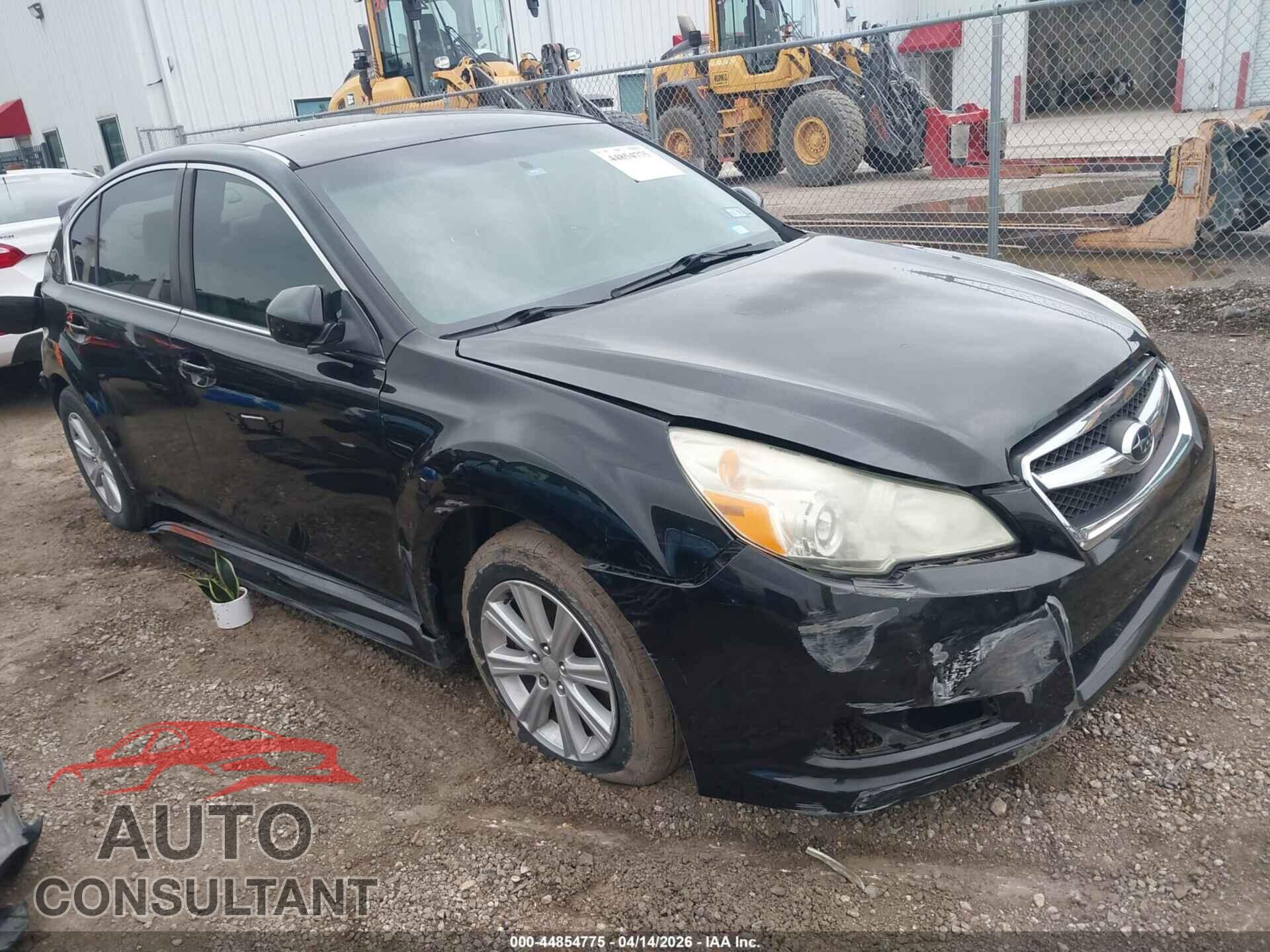 SUBARU LEGACY 2011 - 4S3BMCB61B3219857