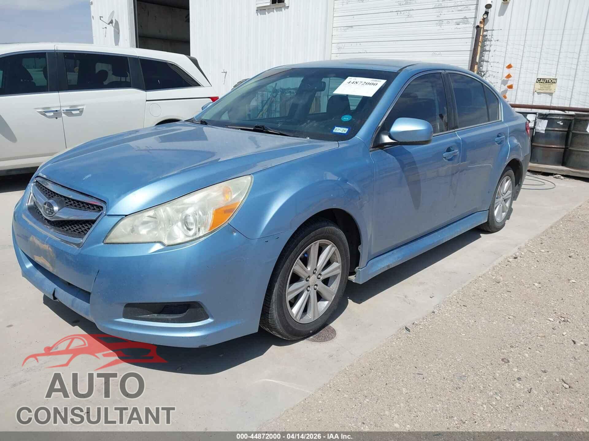 SUBARU LEGACY 2010 - 4S3BMCC69A3226441