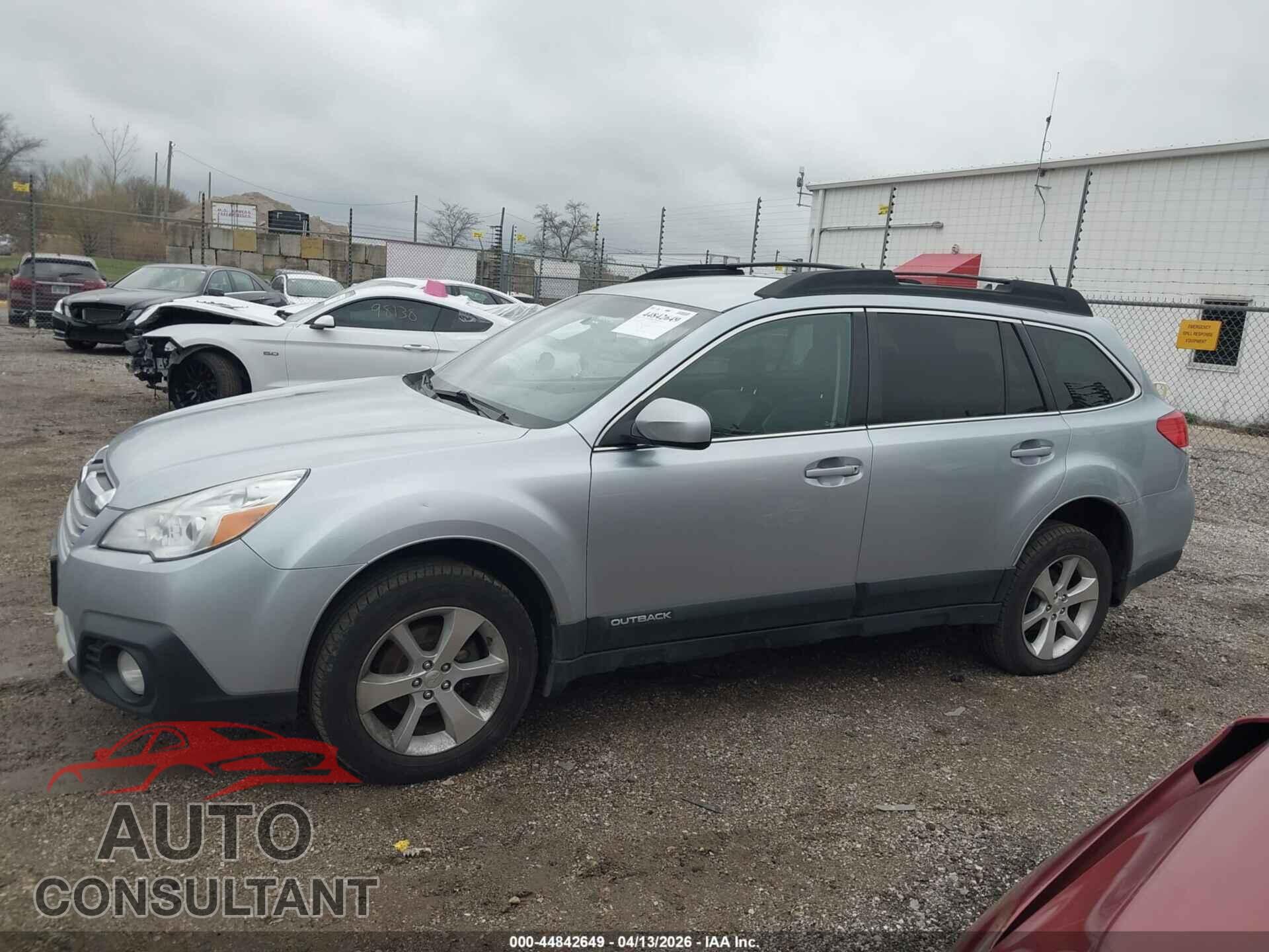 SUBARU OUTBACK 2014 - 4S4BRBKC9E3210194